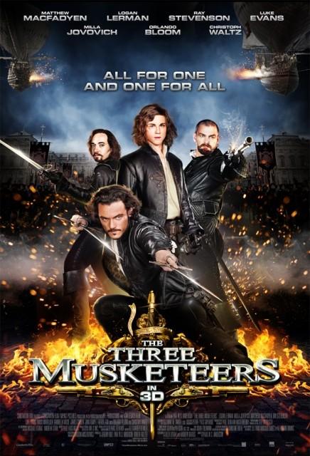 Постер фильма Мушкетеры в 3D | Three Musketeers