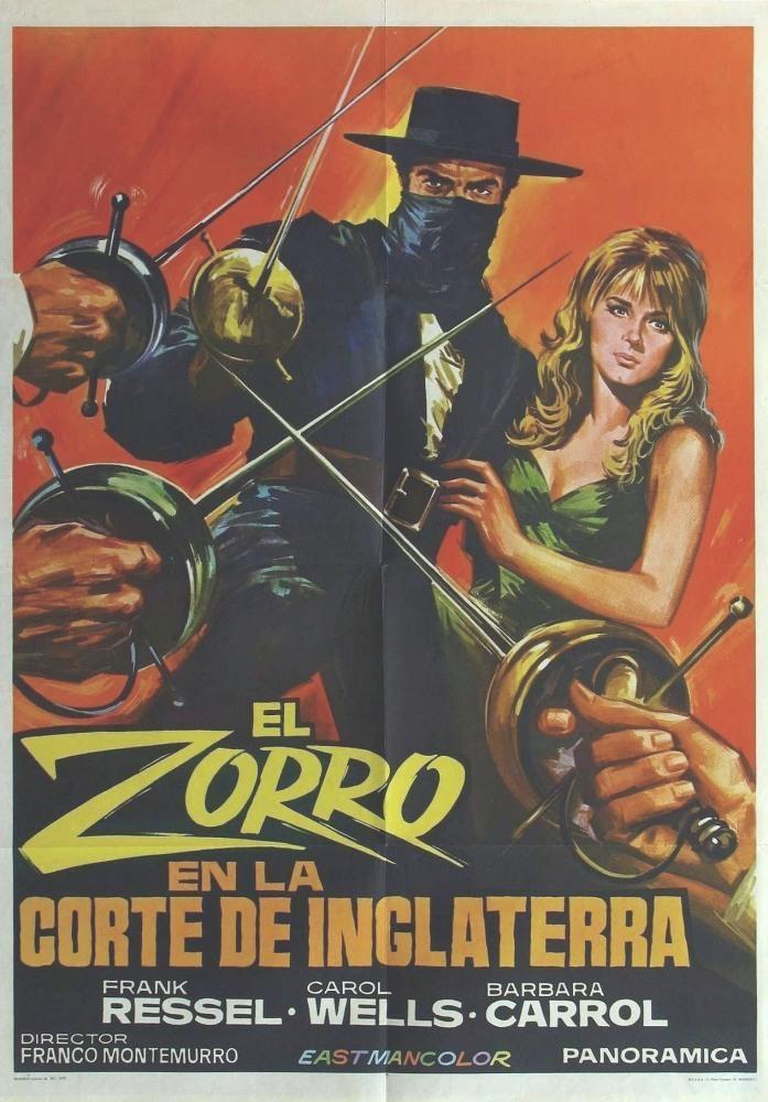 Постер фильма Zorro alla corte d'Inghilterra