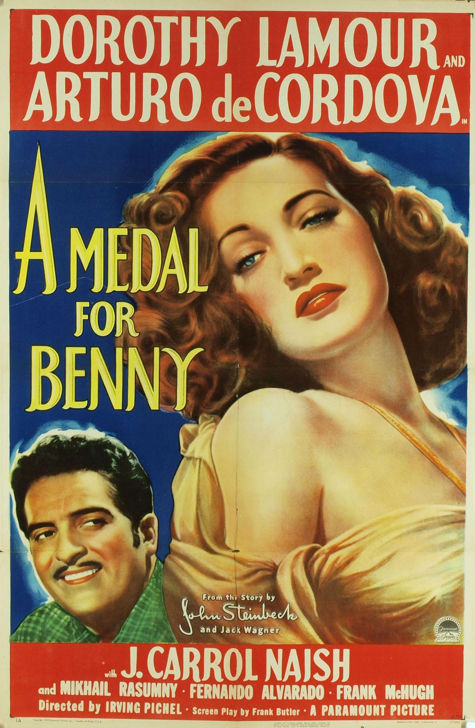 Постер фильма Medal for Benny