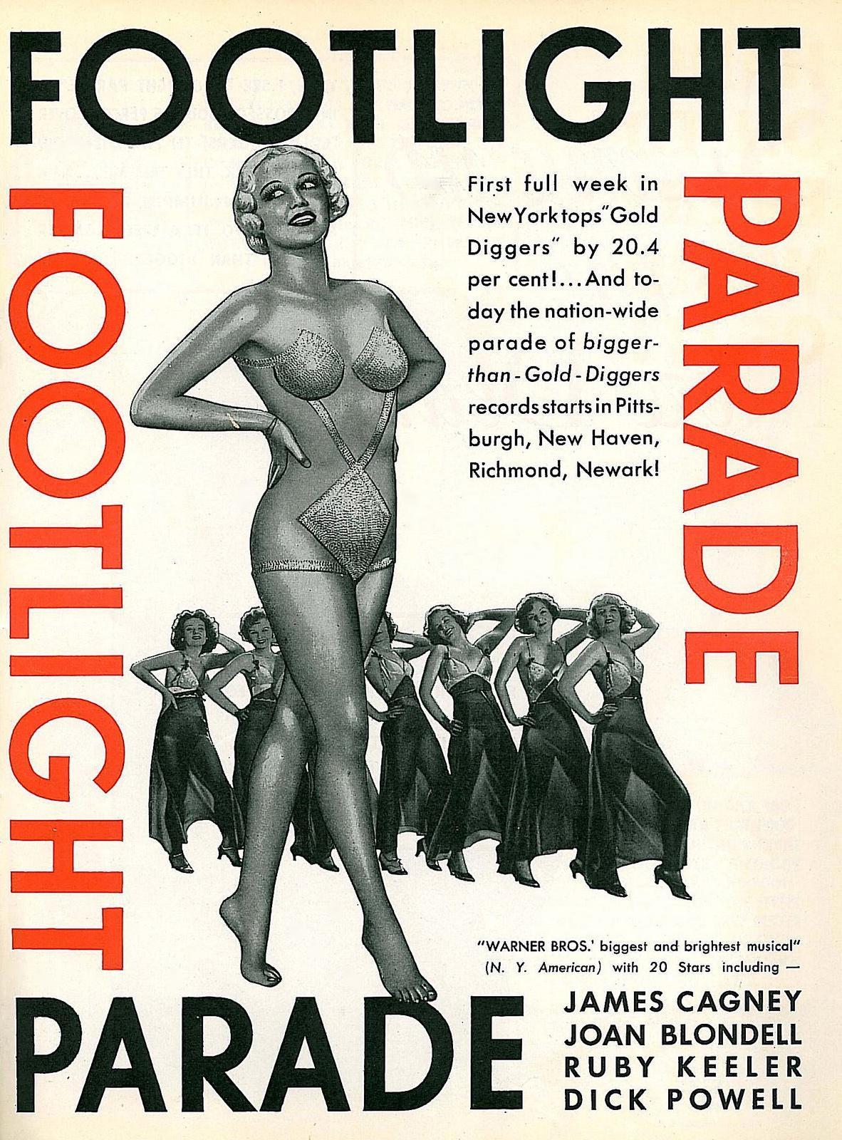 Постер фильма Парад в огнях рампы | Footlight Parade