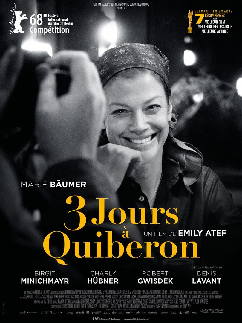 Постер фильма 3 дня с Роми Шнайдер | 3 Tage in Quiberon 