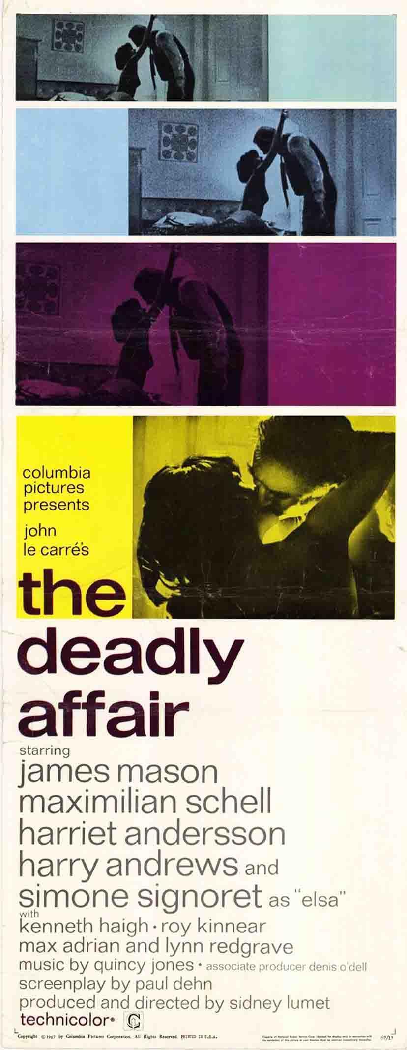 Постер фильма Смертельный роман | Deadly Affair
