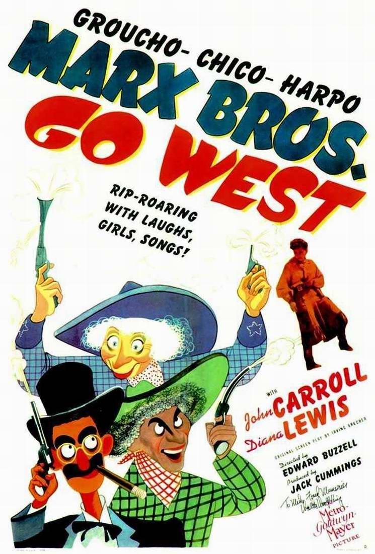 Постер фильма Иди на запад | Go West