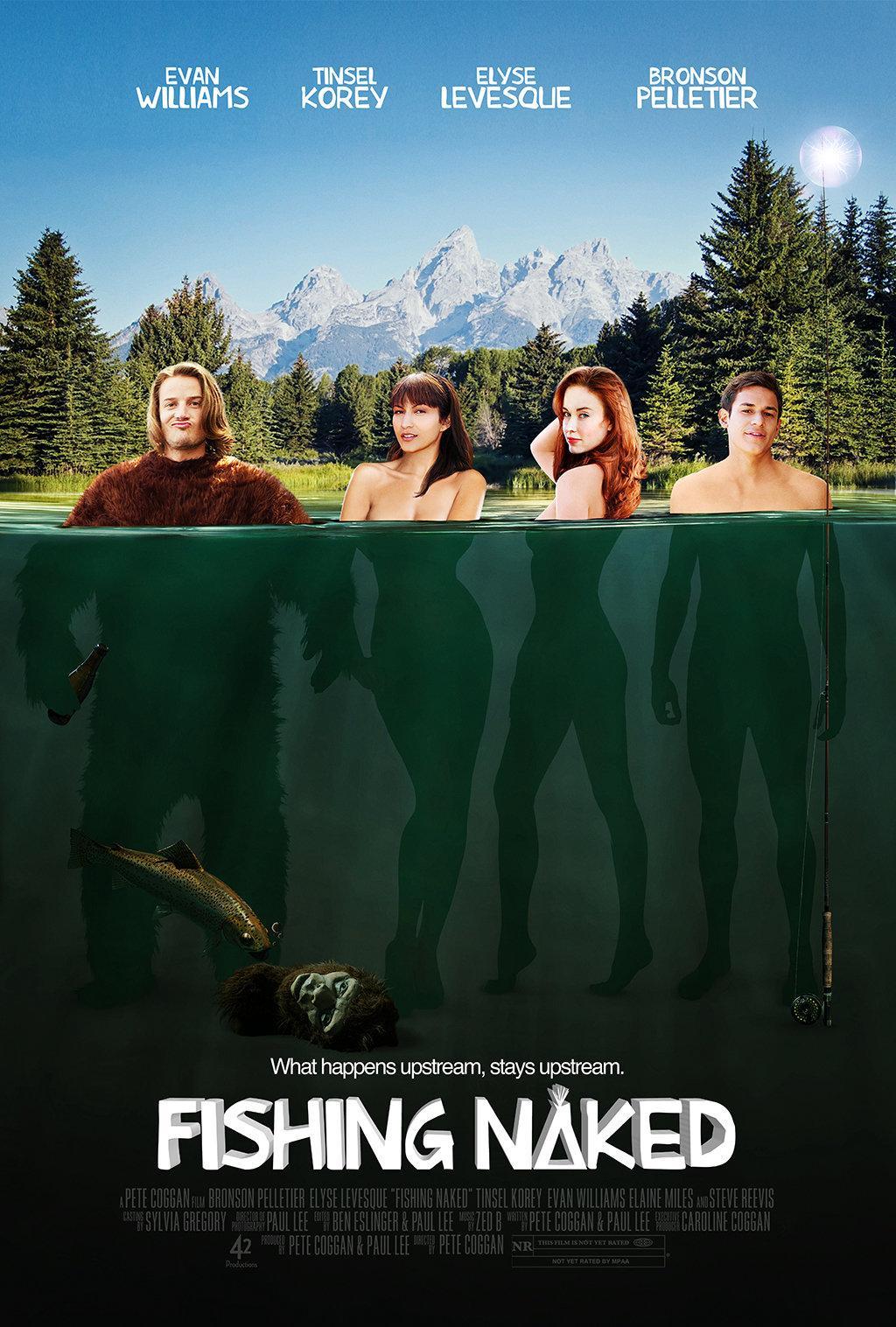 Постер фильма Fishing Naked