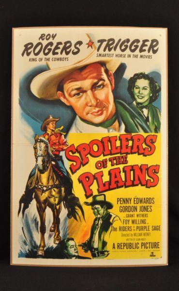 Постер фильма Spoilers of the Plains