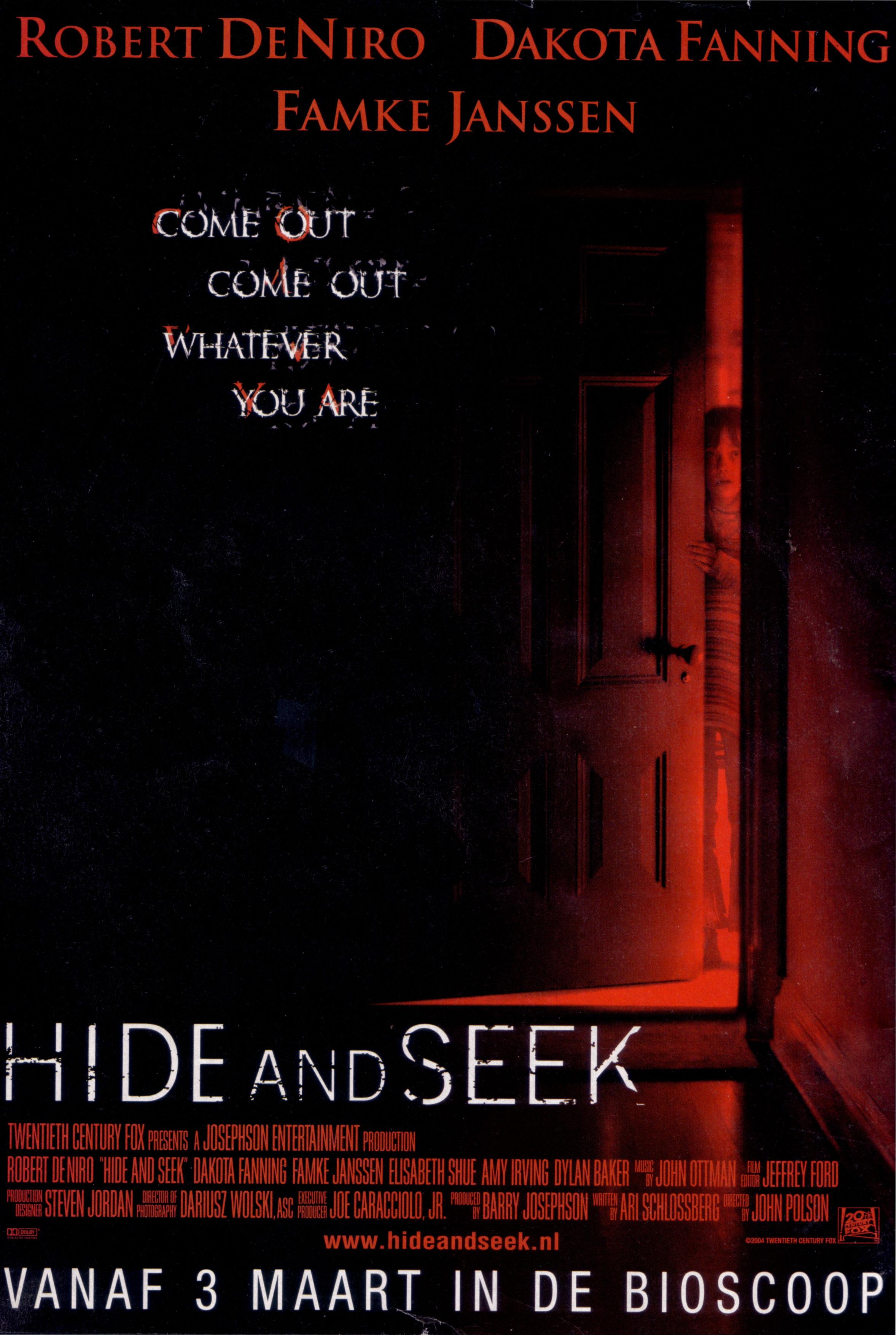 Игра в прятки отзывы. Hide and seek, 2005. Игра в ПРЯТКИ (2005) Постер. Hide and seek ПРЯТКИ игра.