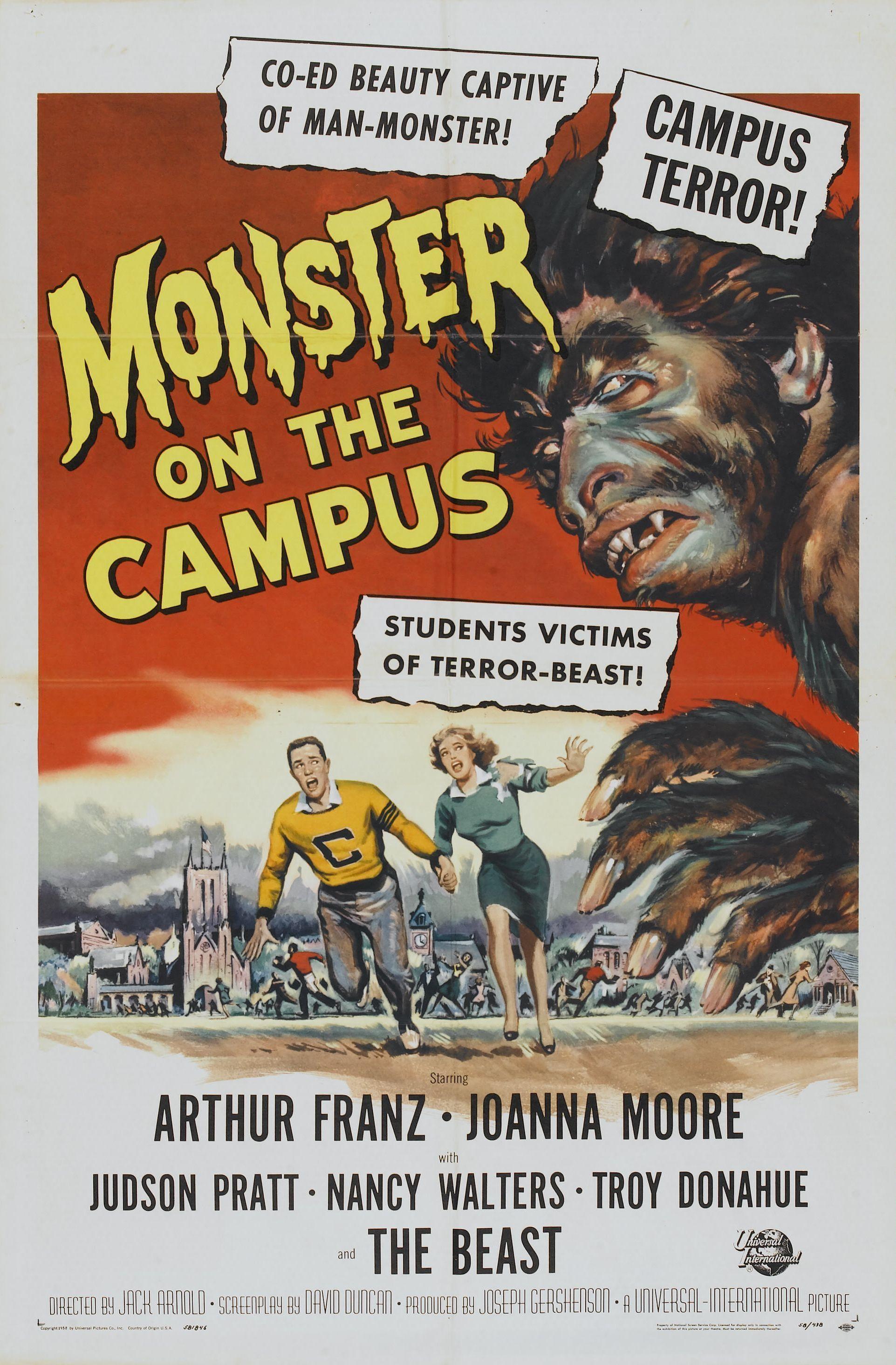 Постер фильма Monster on the Campus