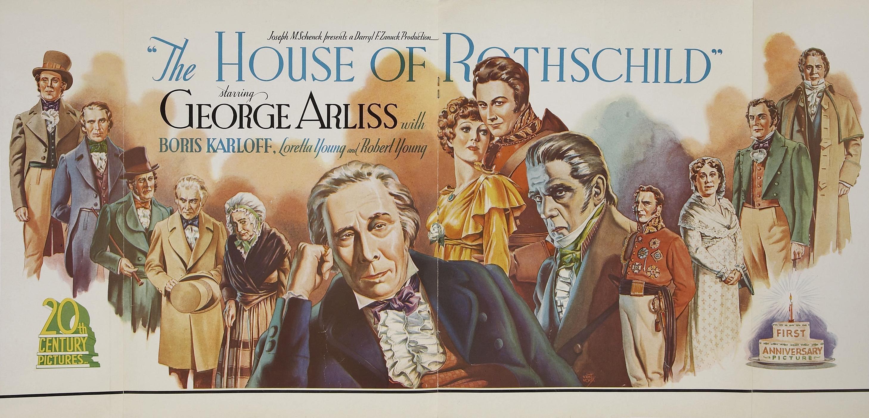 Постер фильма Дом Ротшильдов | House of Rothschild