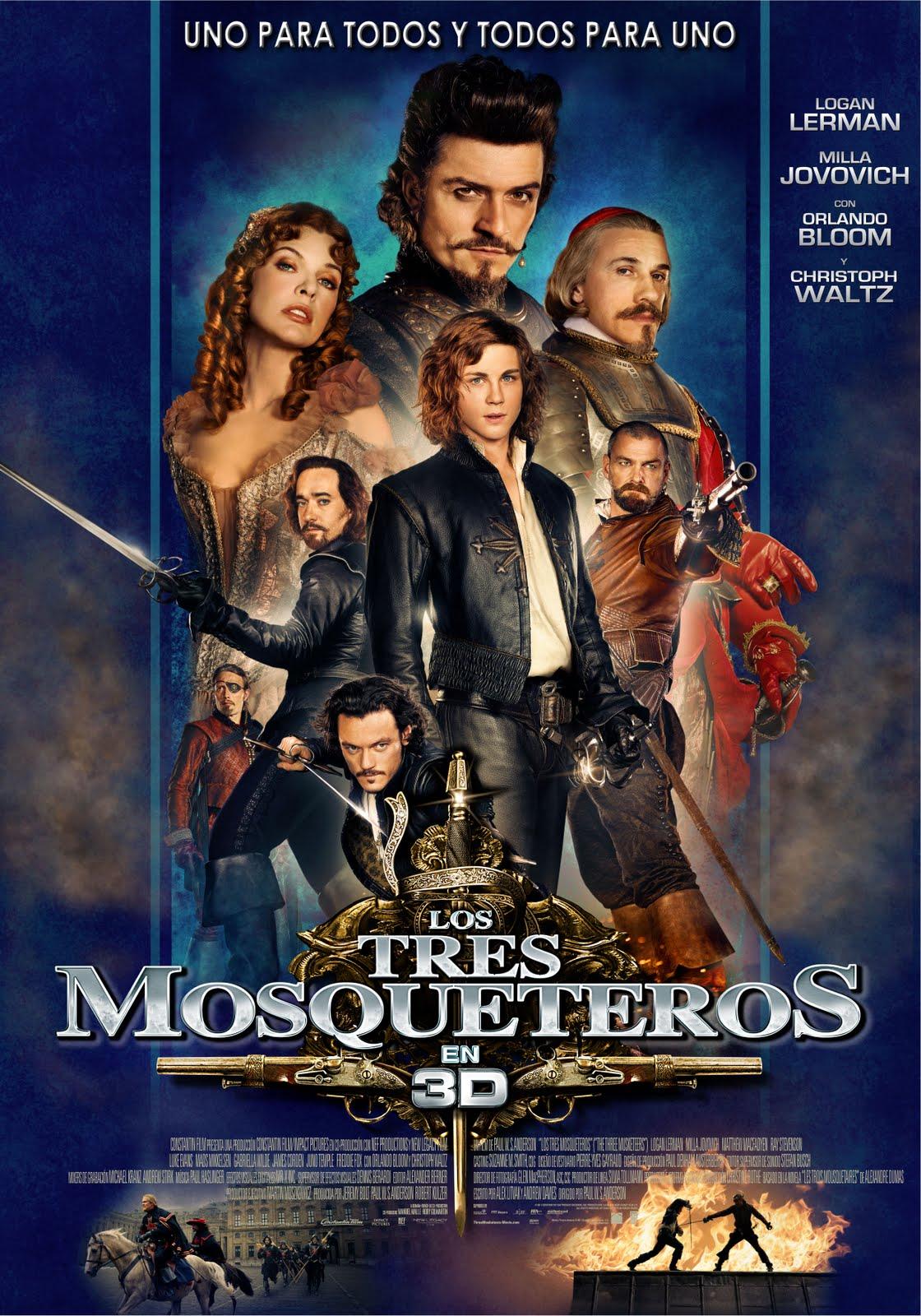 Постер фильма Мушкетеры в 3D | Three Musketeers