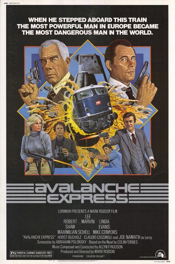 Постер фильма Экспресс-лавина | Avalanche Express