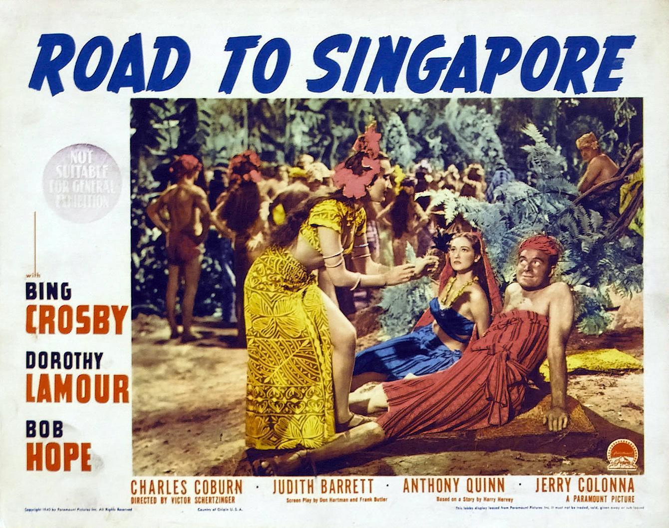 Постер фильма Дорога в Сингапур | Road to Singapore