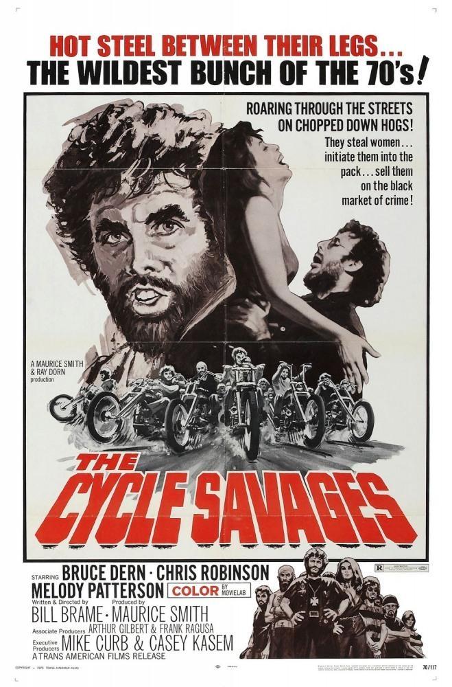 Постер фильма Дикари на мотоциклах | Cycle Savages