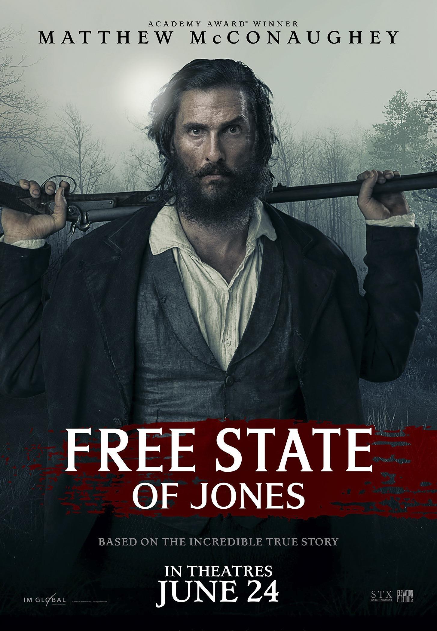 Постер фильма Свободный штат Джонса | Free State of Jones