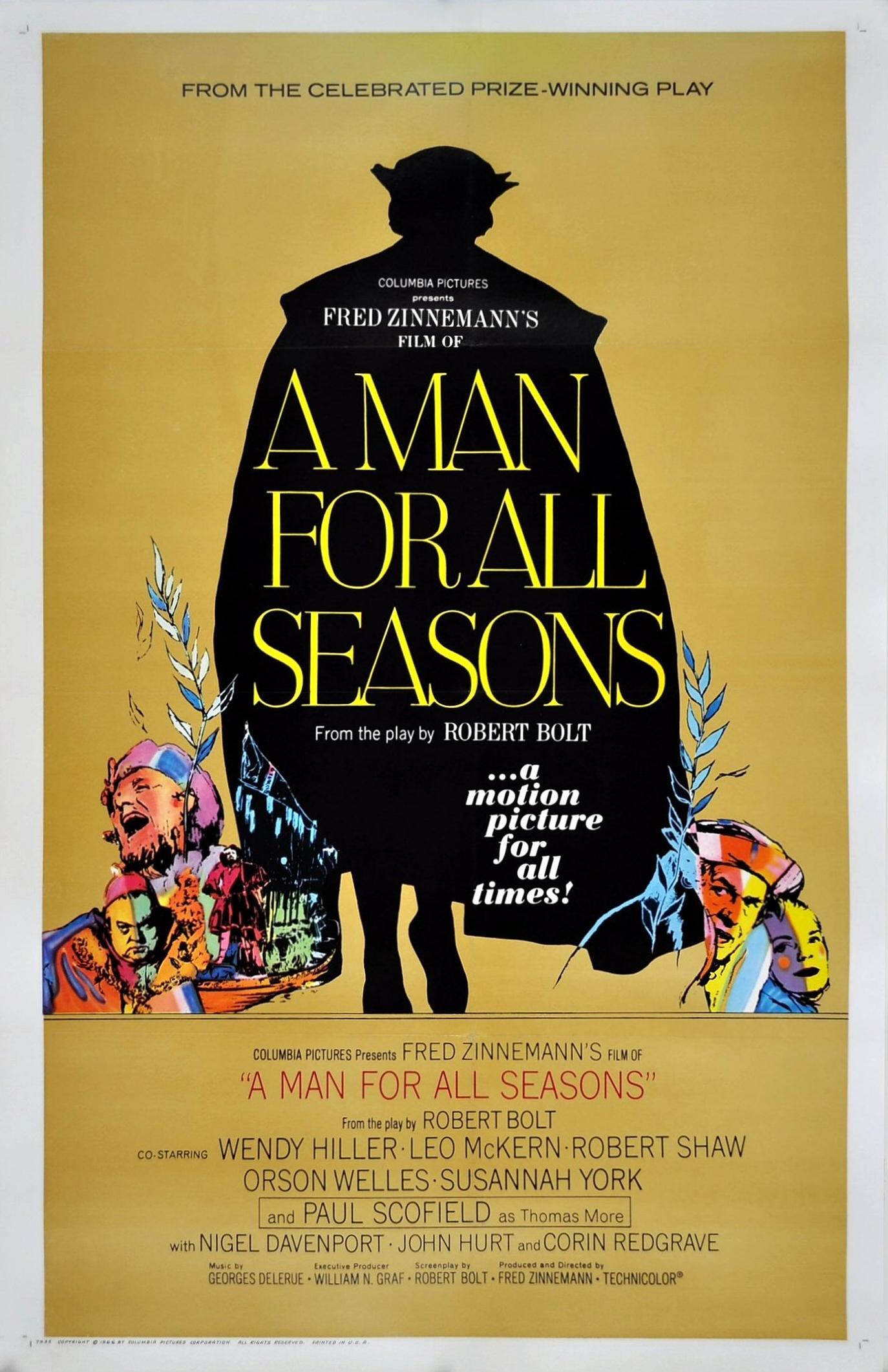 Постер фильма Человек на все времена | Man for All Seasons