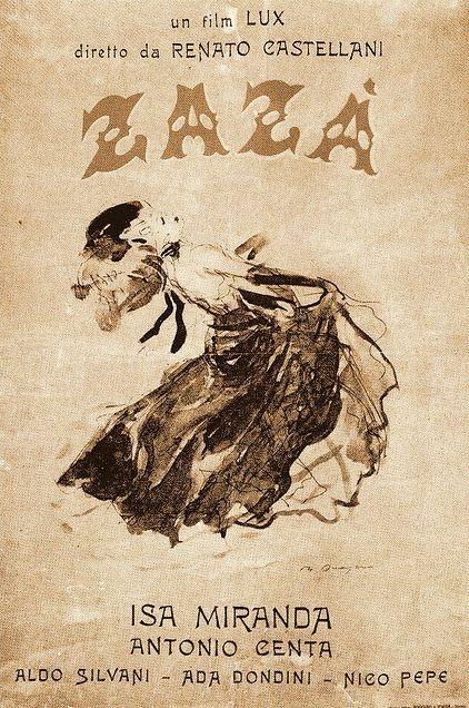 Постер фильма Дзадза | Zazà