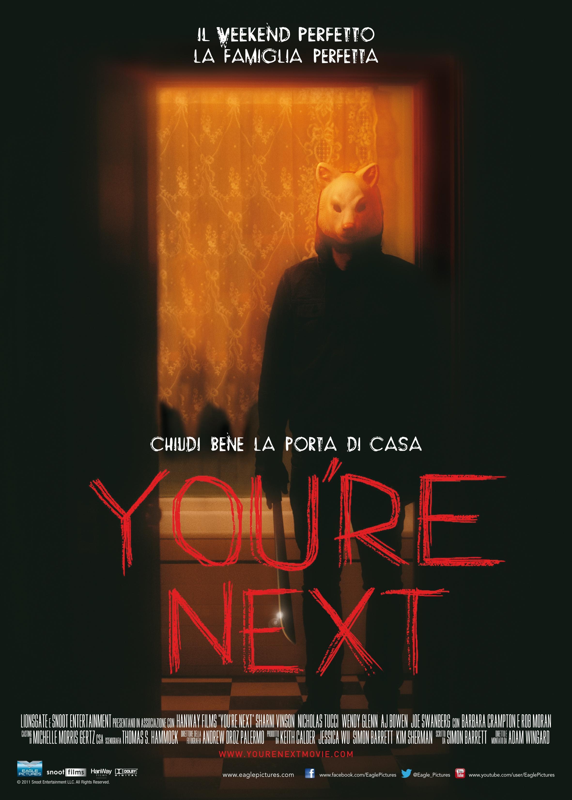 Постер фильма Тебе конец! | You're Next