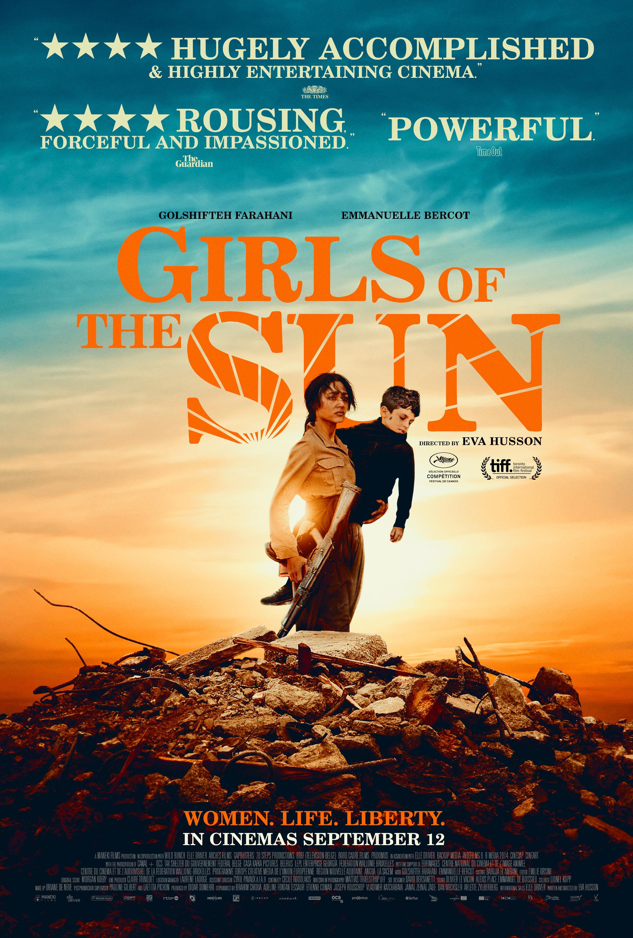 Постер фильма Девушки солнца | Les filles du soleil 