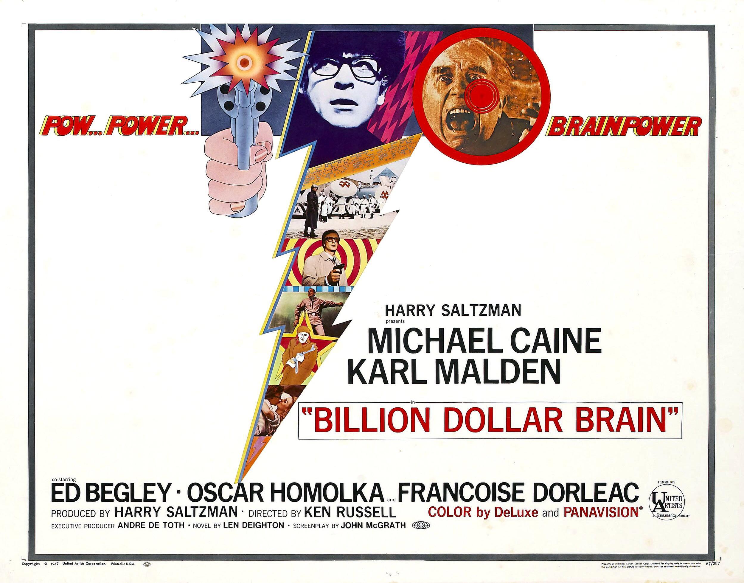 Постер фильма Мозг ценой в миллиард долларов | Billion Dollar Brain