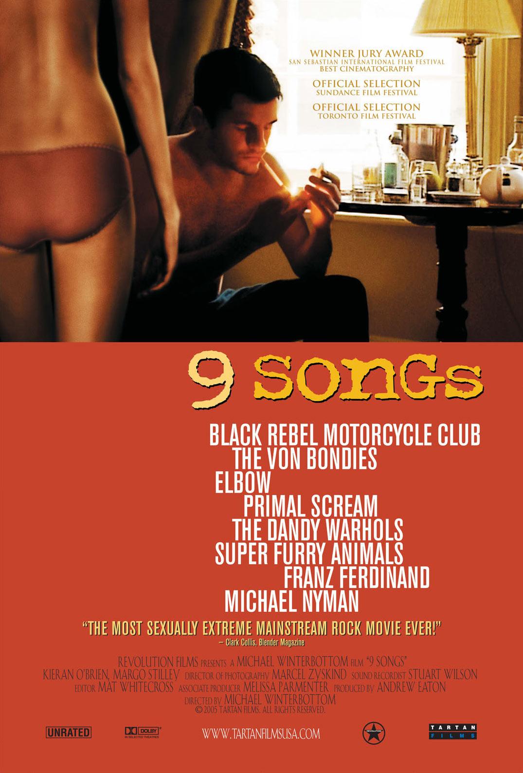 Постер фильма 9 песен | 9 Songs