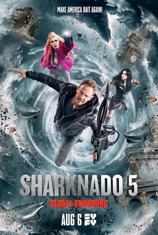 Постер фильма Sharknado 5: Global Swarming 