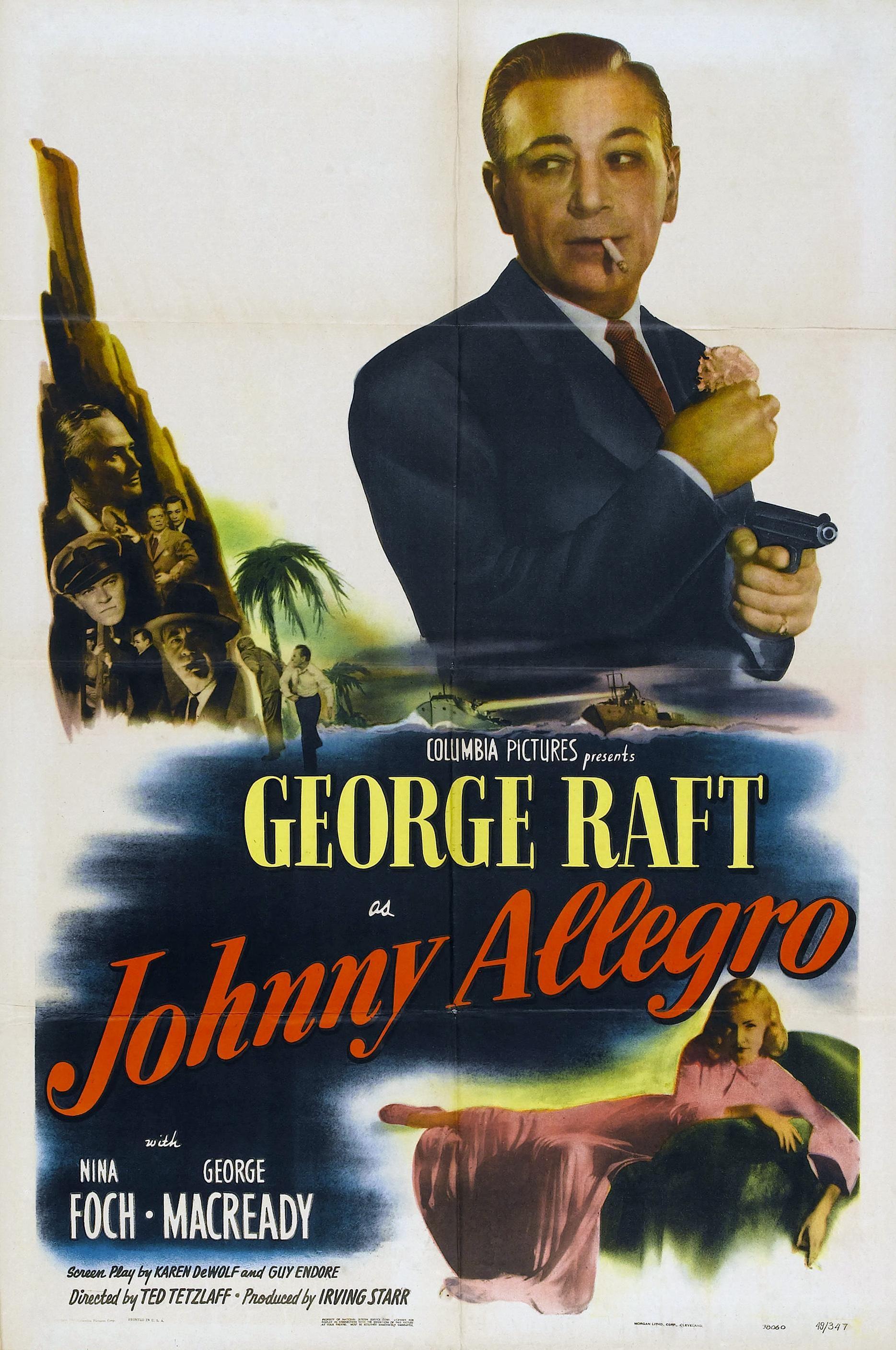 Постер фильма Johnny Allegro