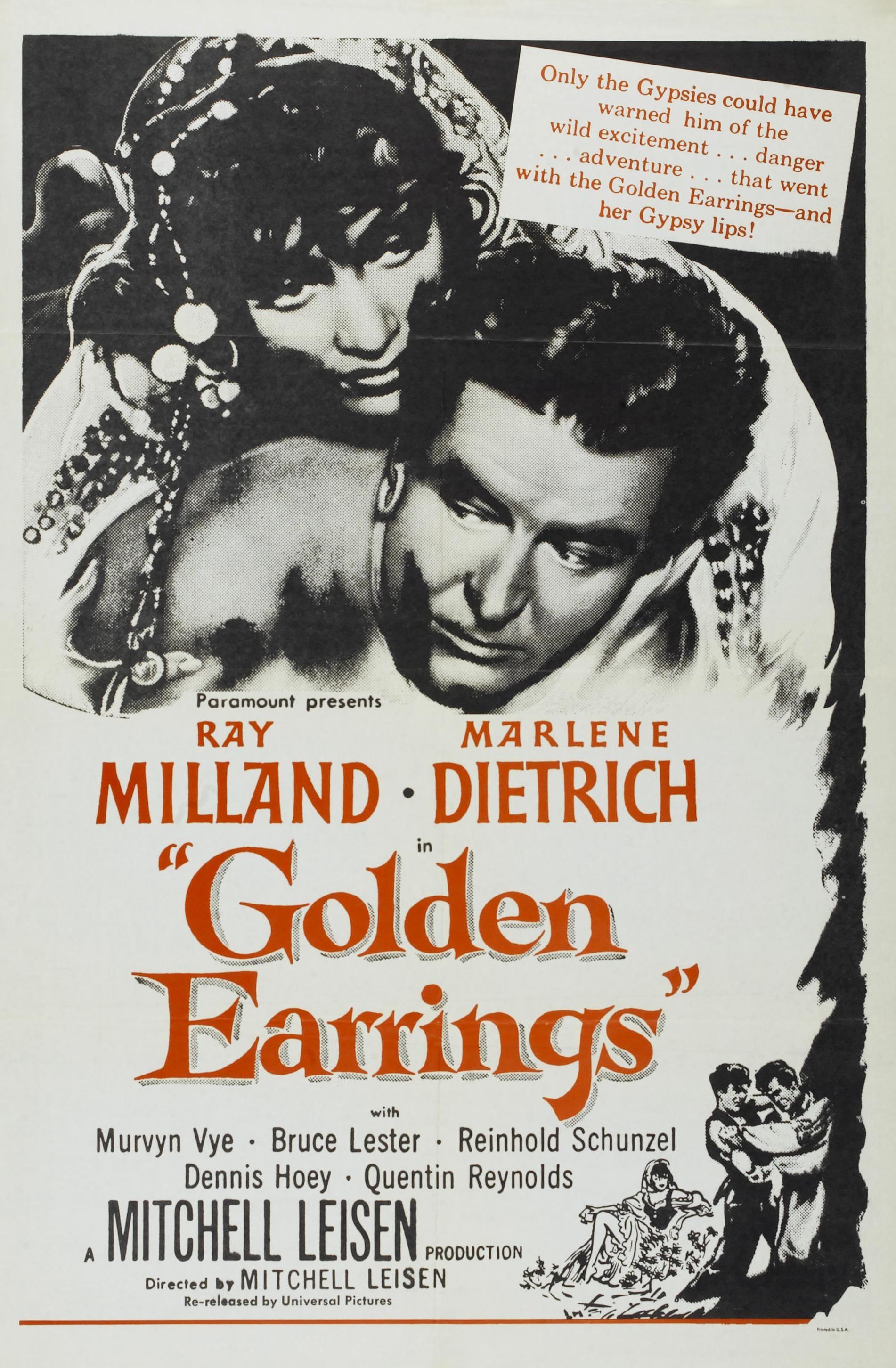 Постер фильма Золотые серьги | Golden Earrings