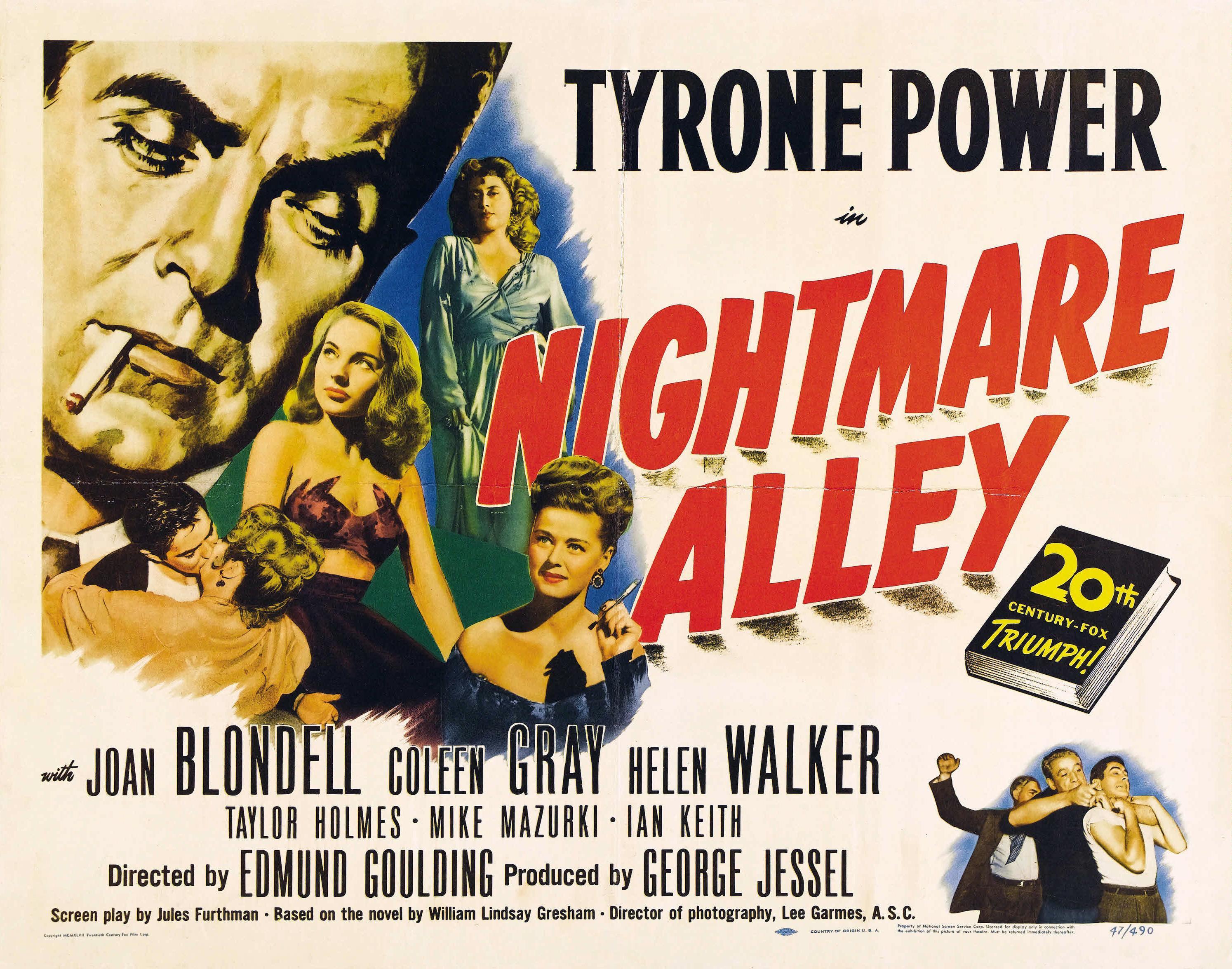 Постер фильма Аллея кошмаров | Nightmare Alley