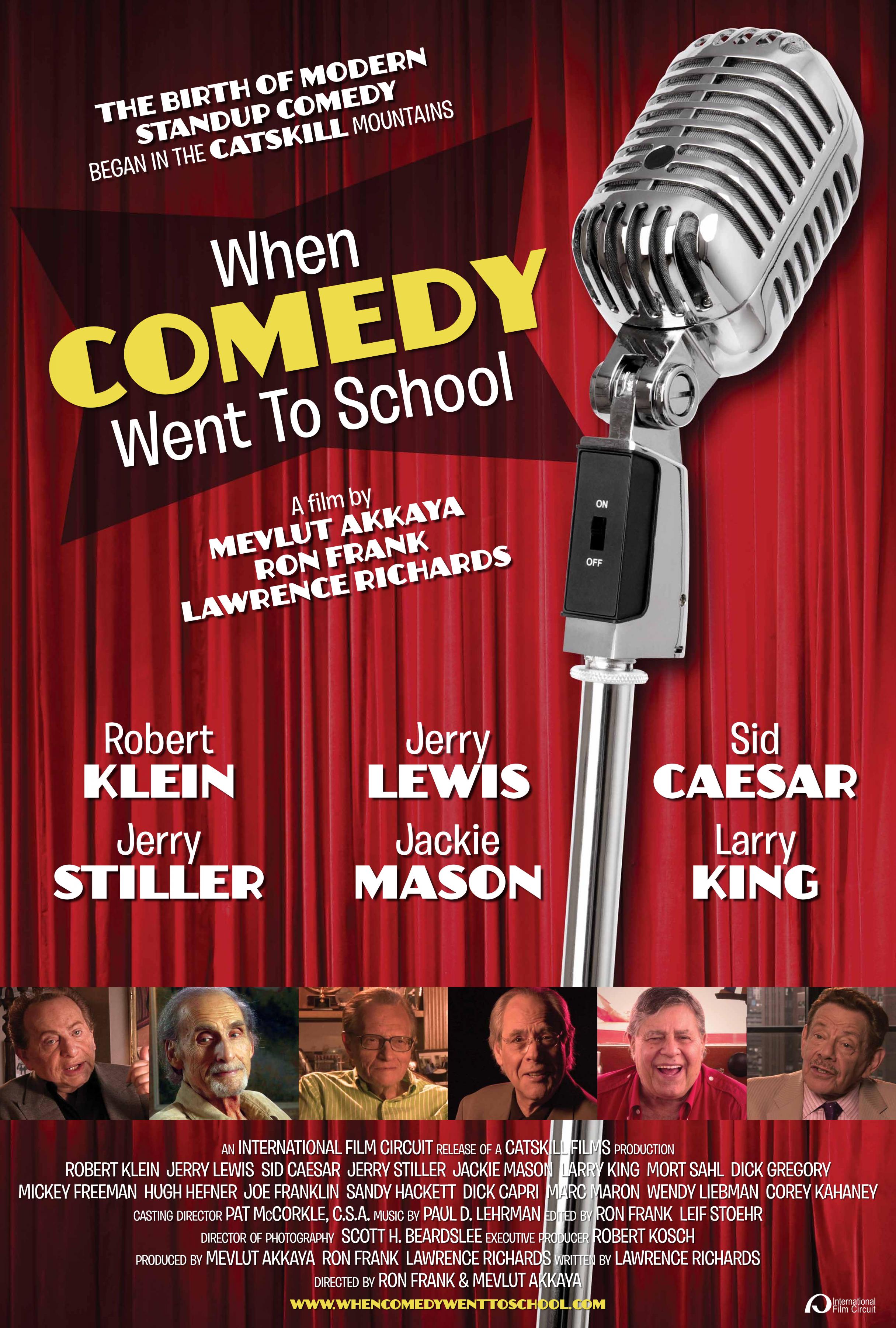 Постер фильма When Comedy Went to School