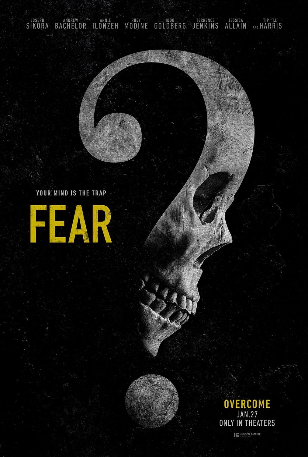 Постер фильма Не бойся | Fear