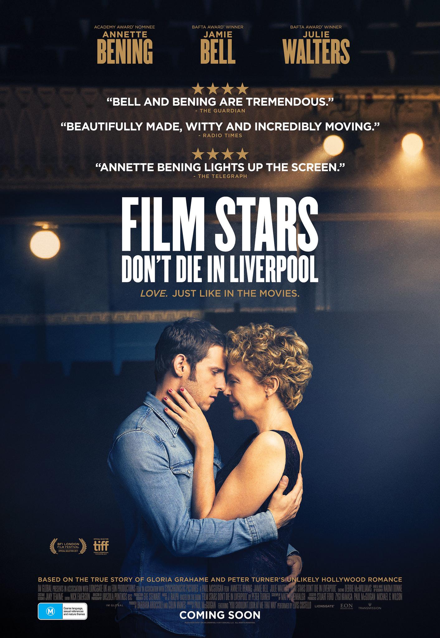 Постер фильма Кинозвезды не умирают в Ливерпуле | Film Stars Don't Die in Liverpool