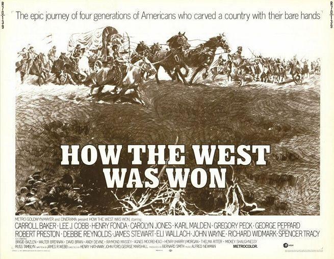 Постер фильма Война на Диком Западе | How the West Was Won