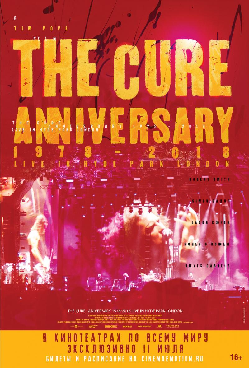 Постер фильма The Cure: Anniversary 1978-2018 Live in Hyde Park