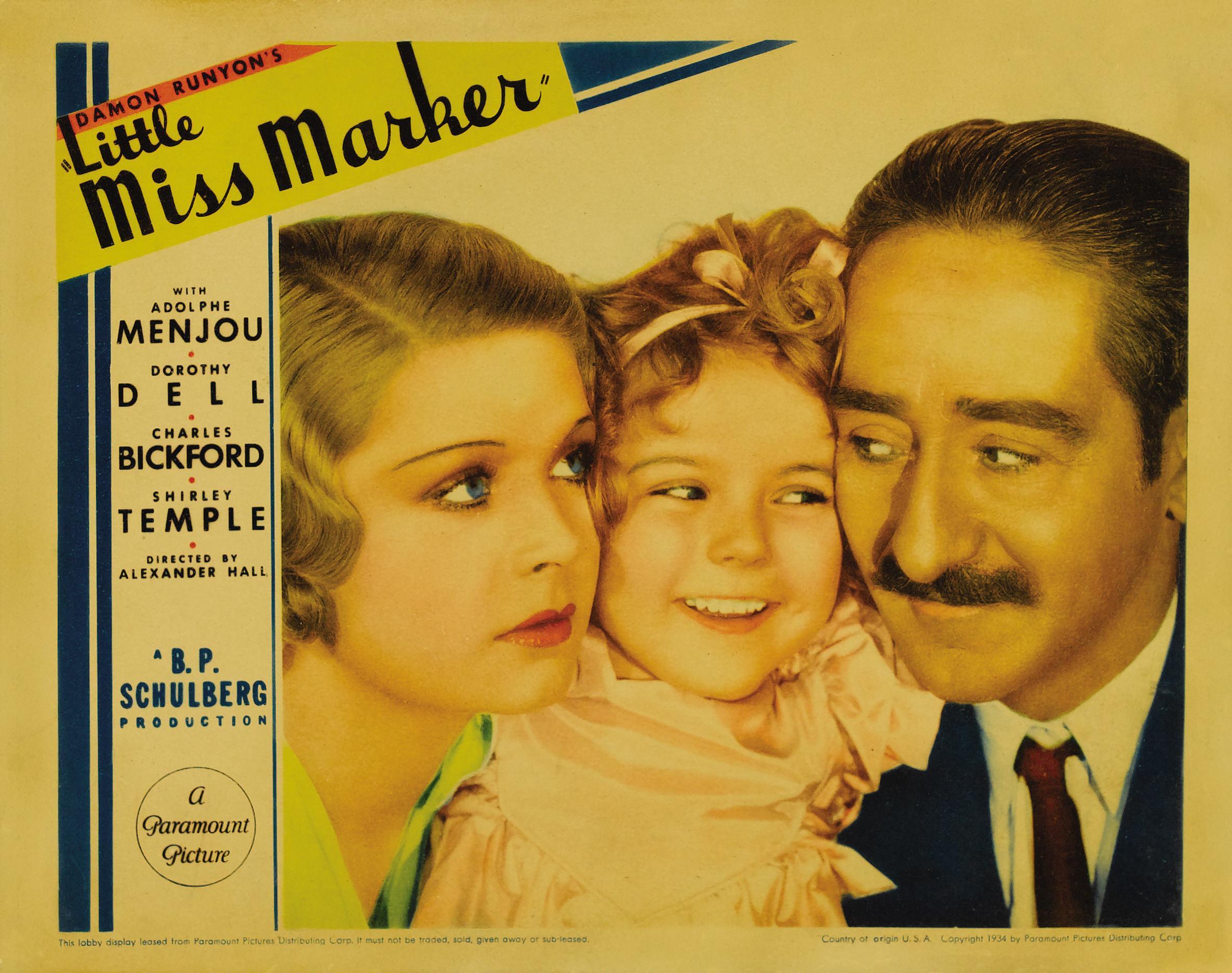 Постер фильма Little Miss Marker