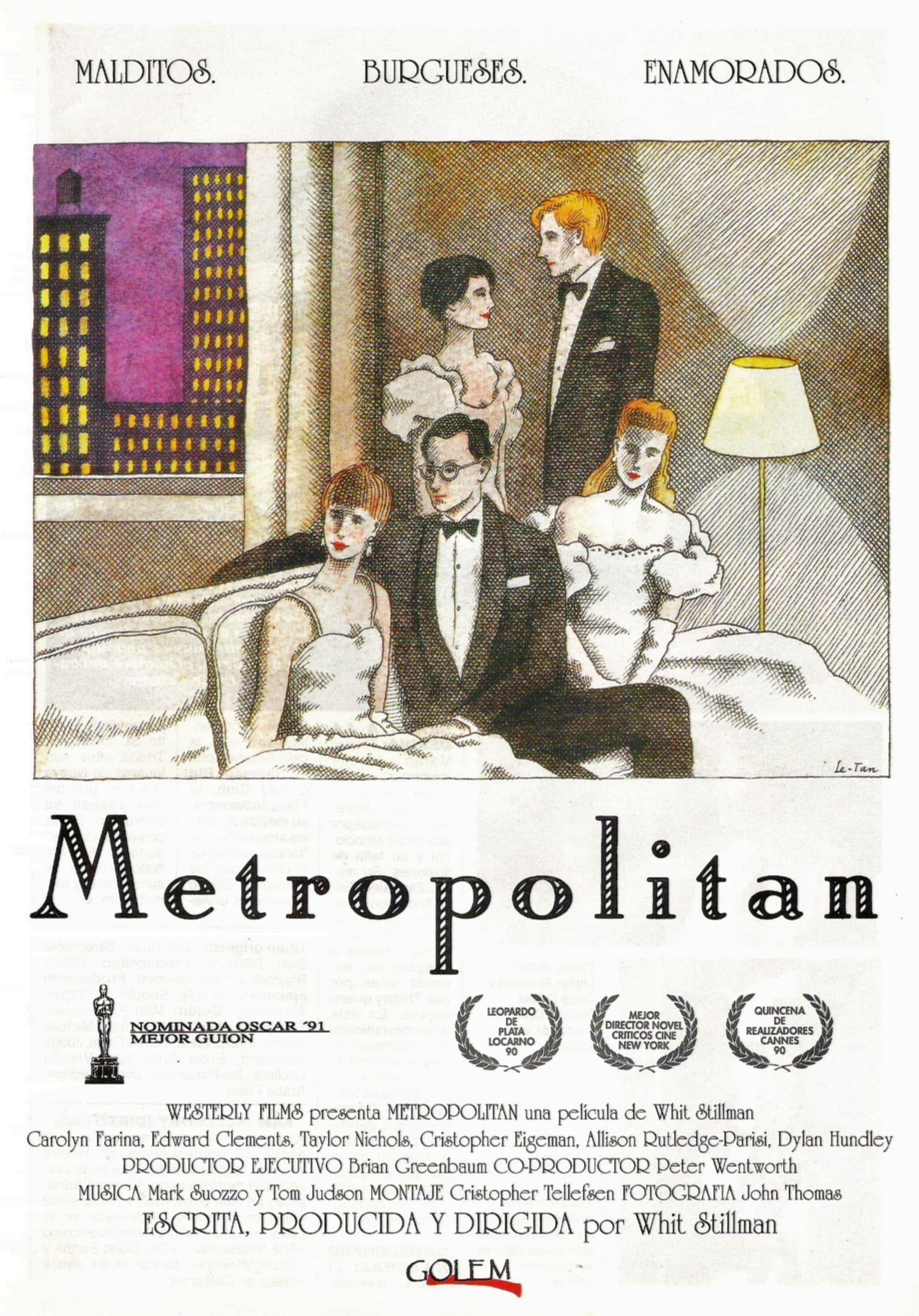 Постер фильма Золотая молодежь | Metropolitan
