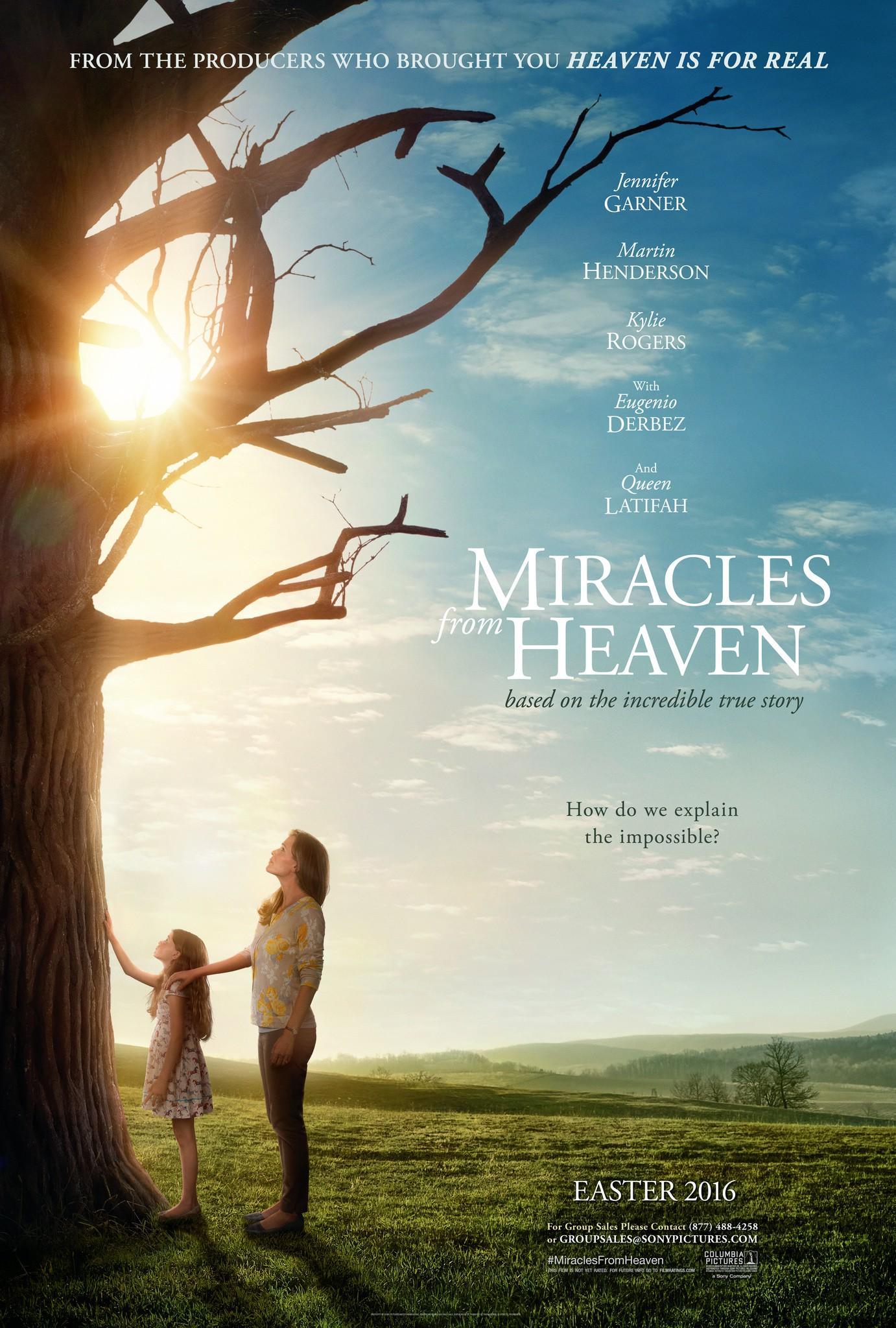 Постер фильма Чудеса с небес | Miracles from Heaven