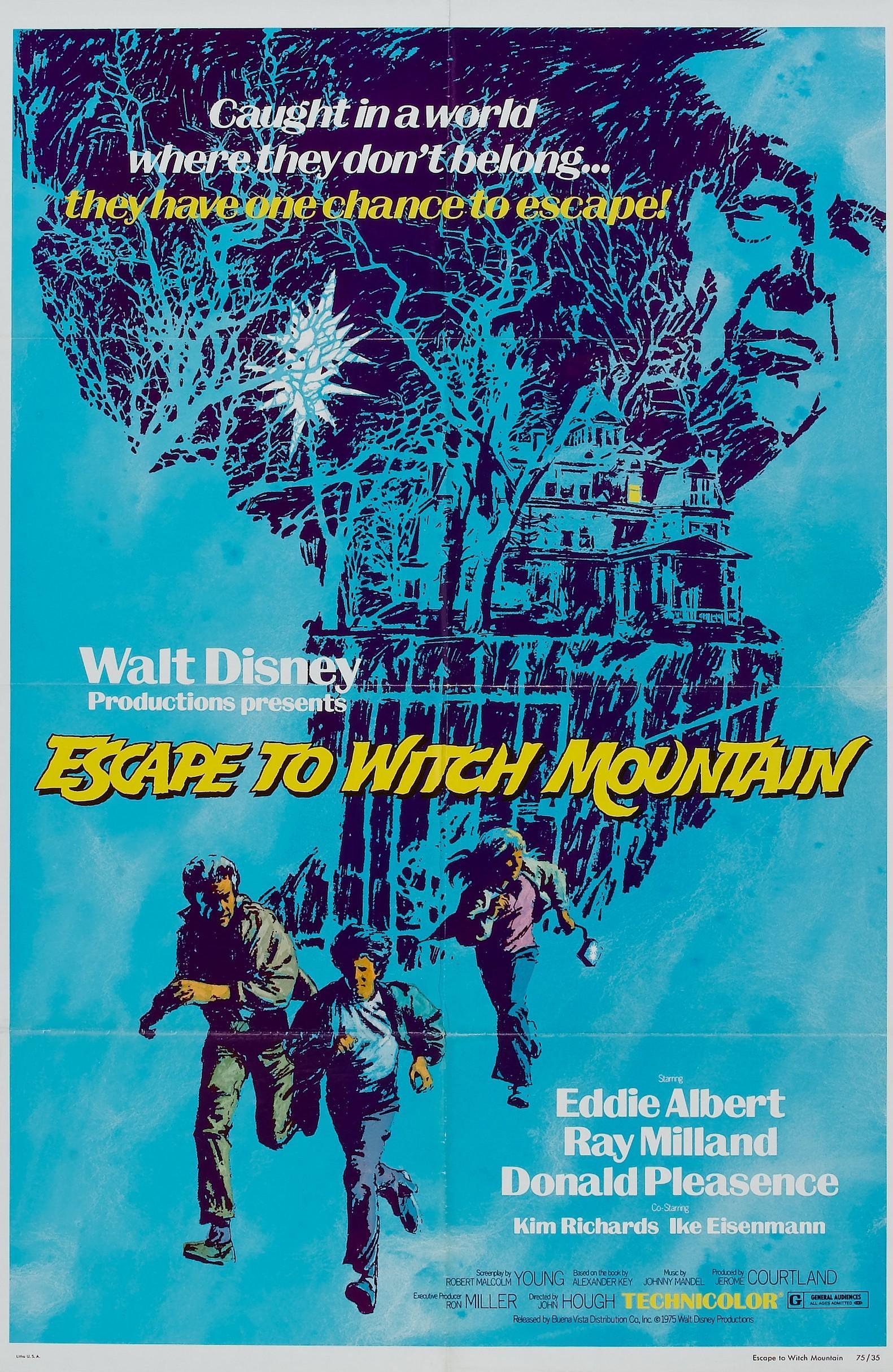 Постер фильма Побег на Ведьмину гору | Escape to Witch Mountain