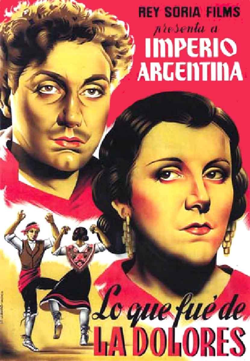 Постер фильма copla de la Dolores