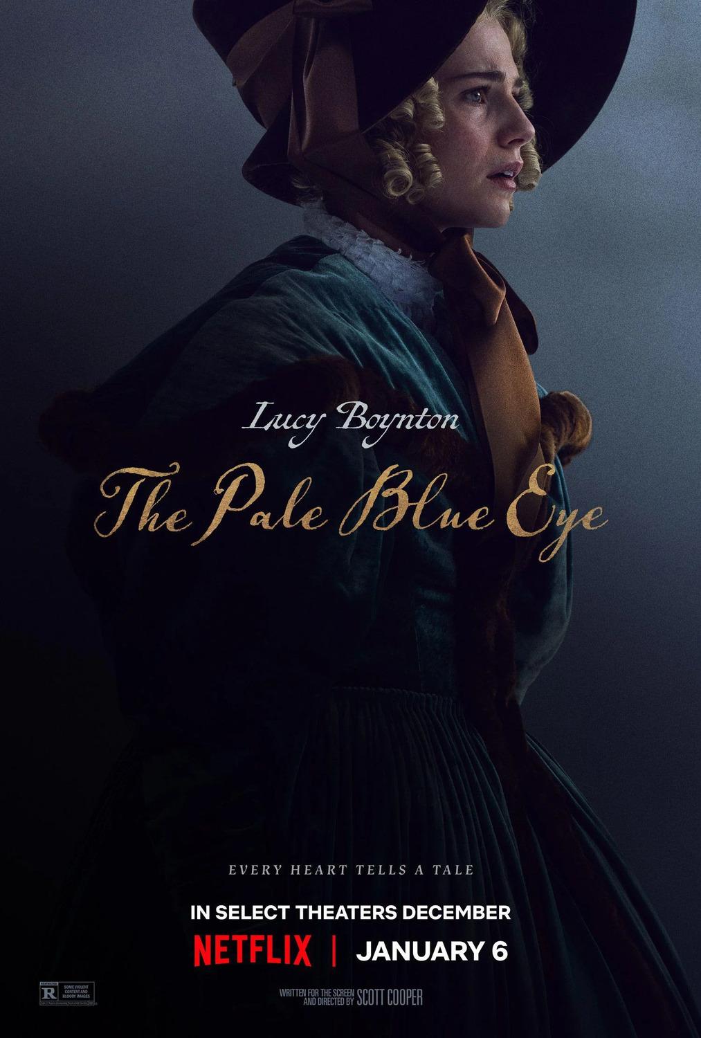 Постер фильма Всевидящее око | The Pale Blue Eye