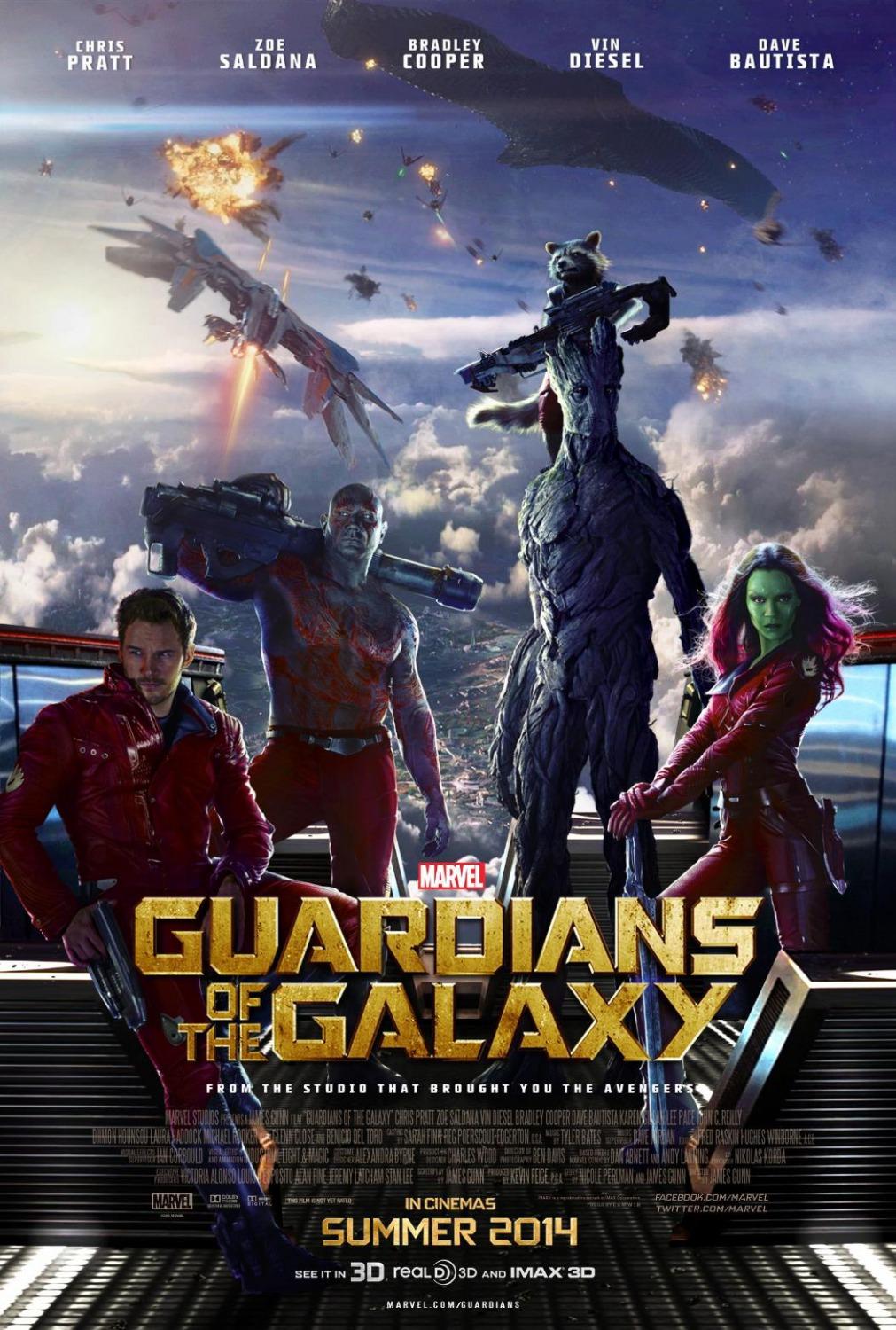 Постер фильма Стражи Галактики | Guardians of the Galaxy