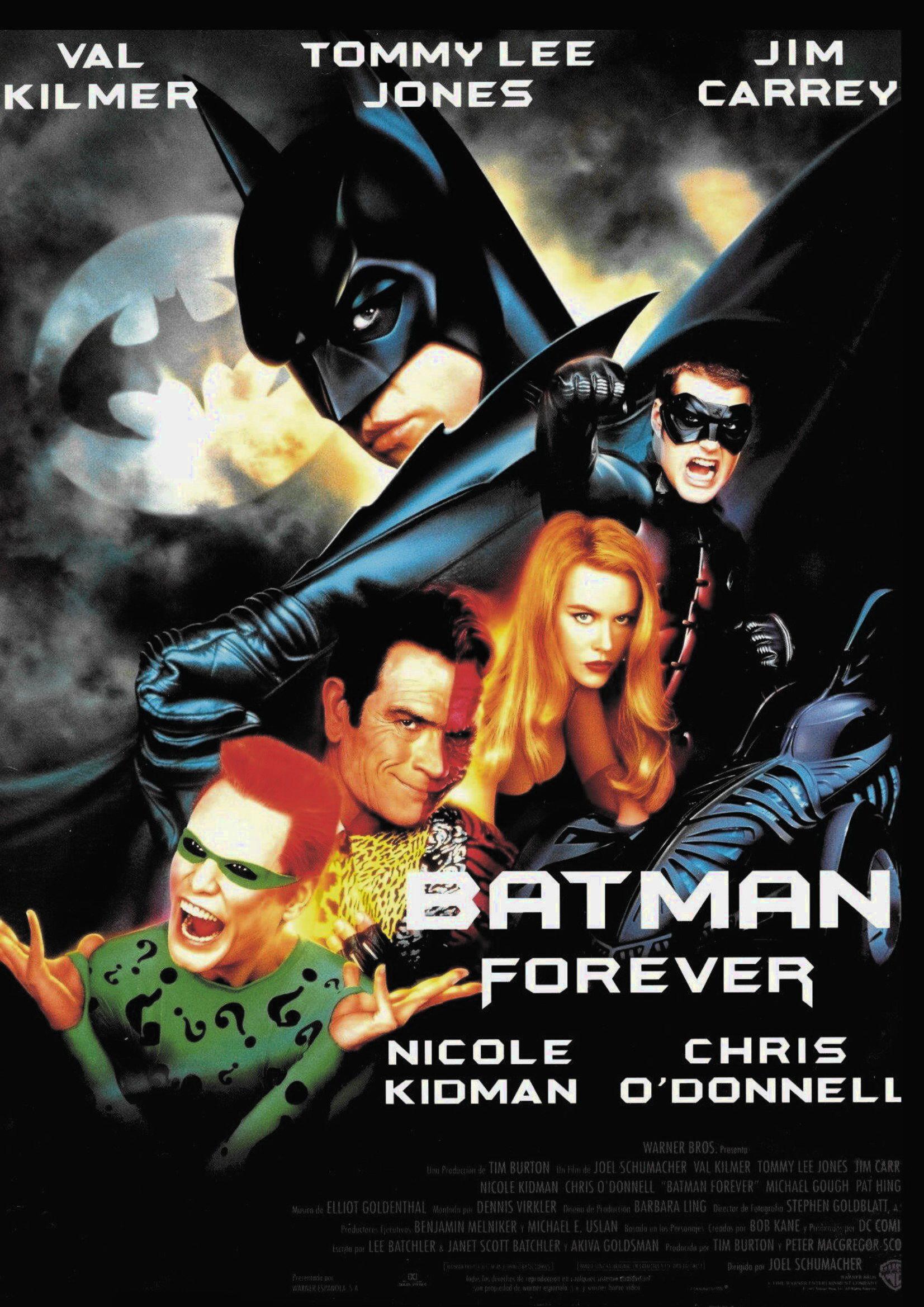 Постер фильма Бэтмен навсегда | Batman Forever