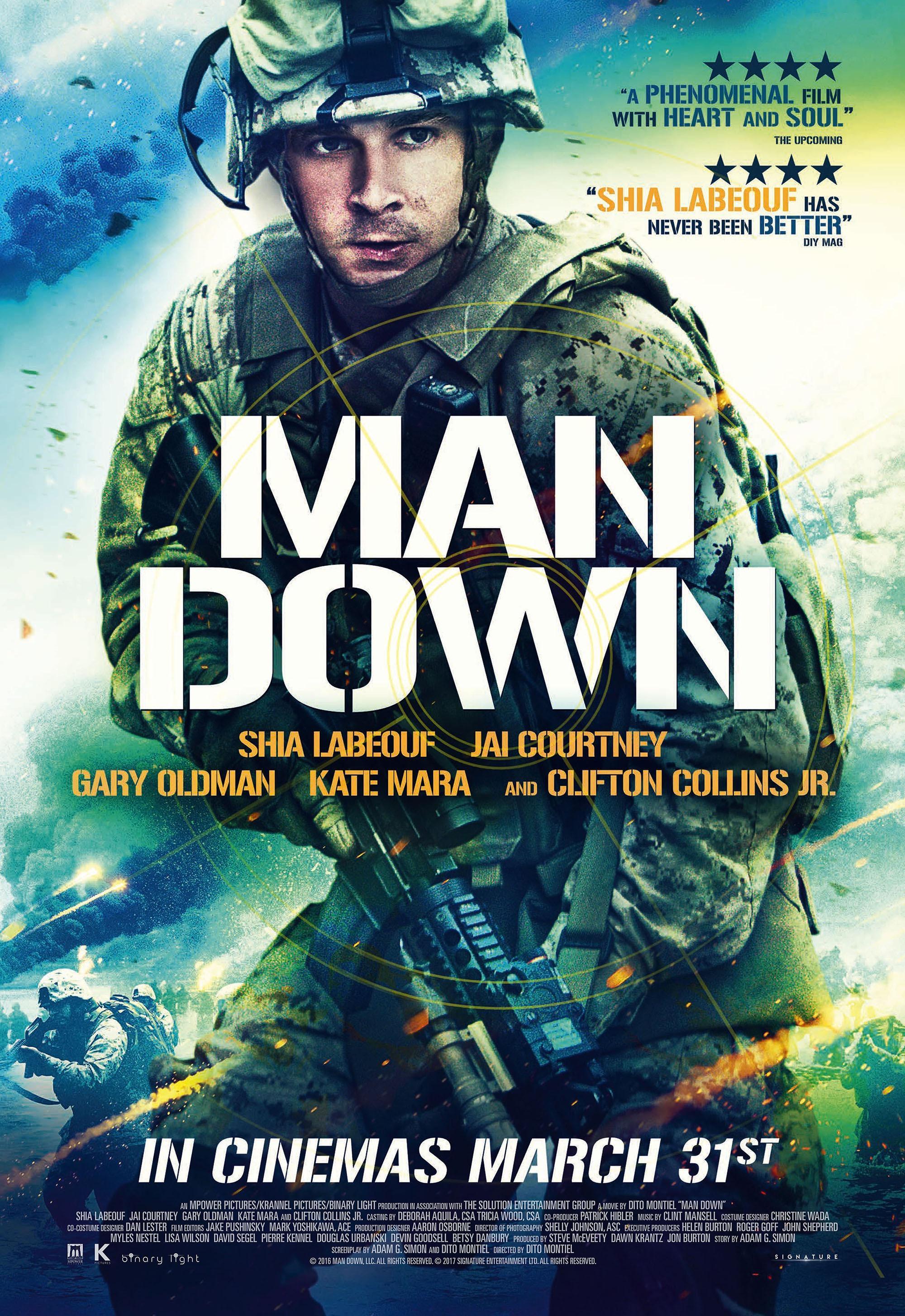 Постер фильма Война | Man Down