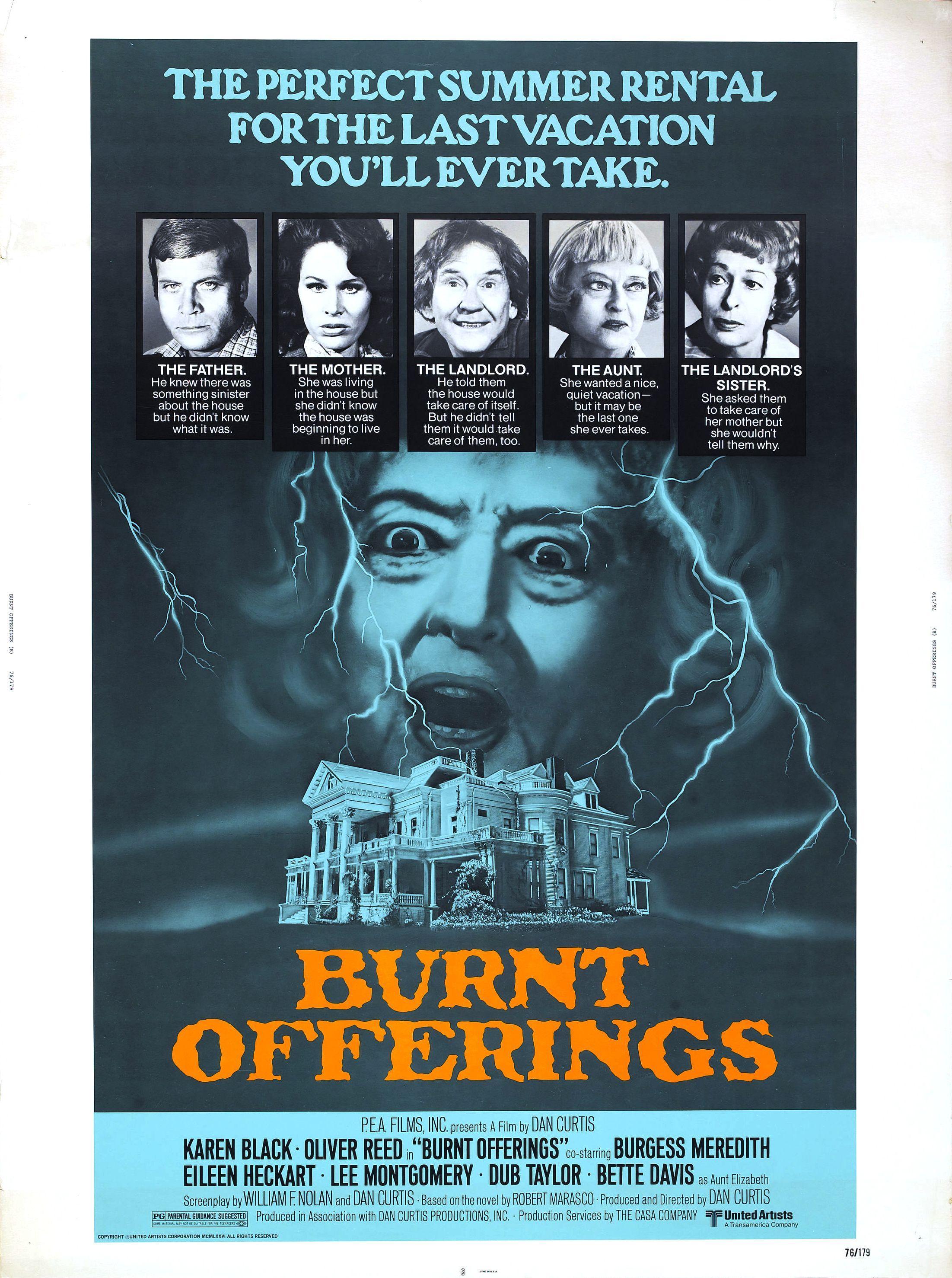 Постер фильма Сожженые приношения | Burnt Offerings