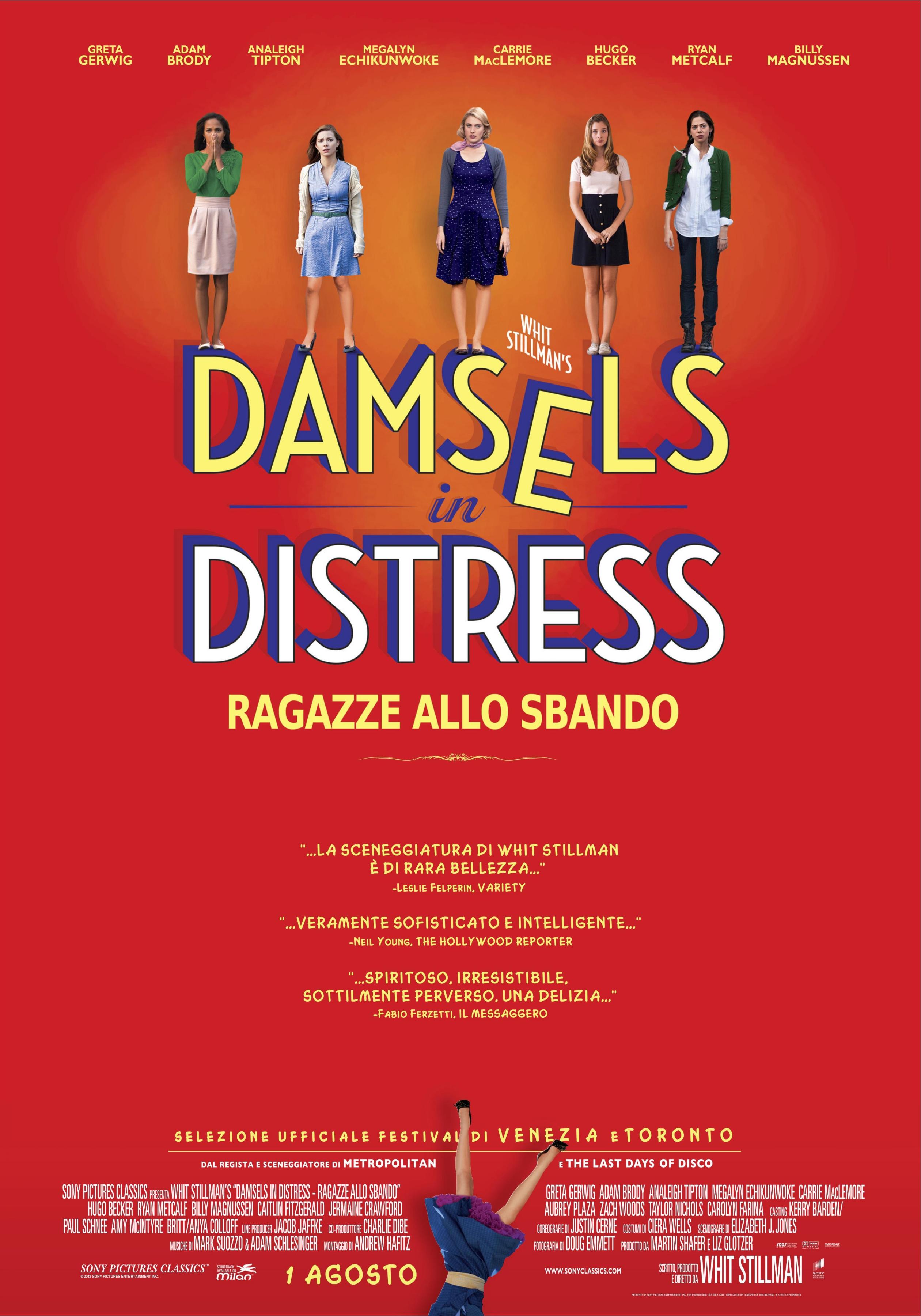 Постер фильма Девушки в опасности | Damsels in Distress