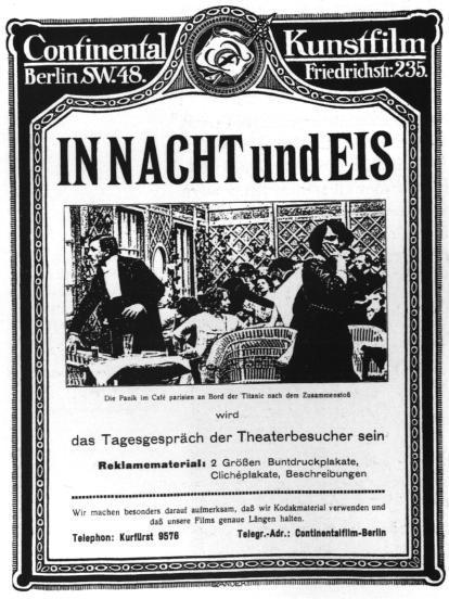 Постер фильма In Nacht und Eis