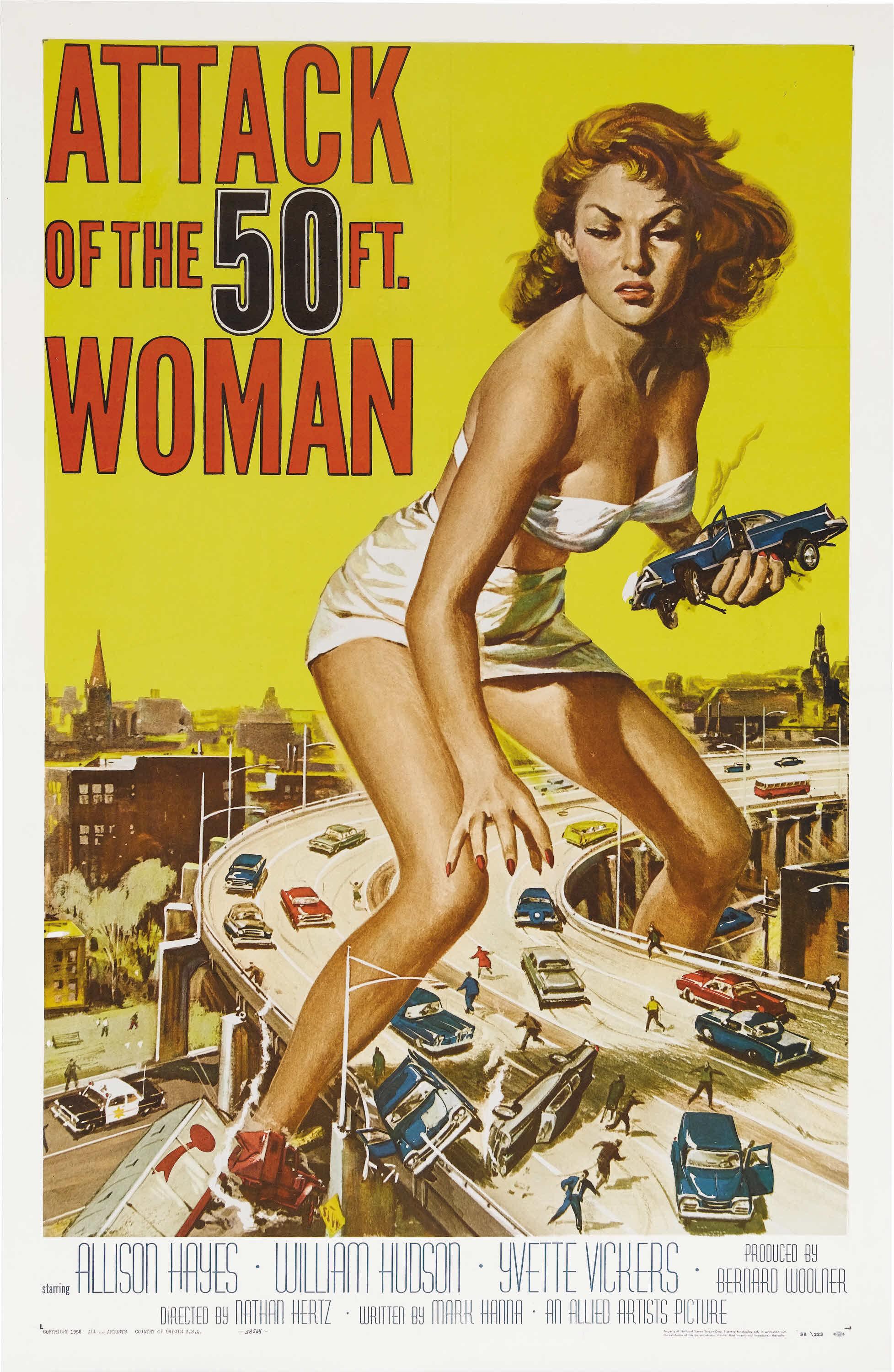 Постер фильма Атака 50-футовой женщины | Attack of the 50 Foot Woman