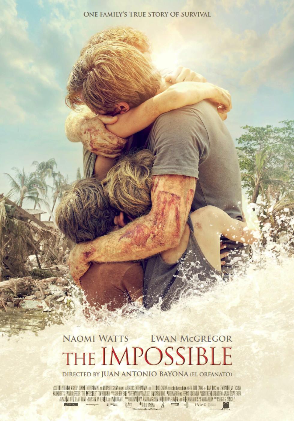 Постер фильма Невозможное | Lo imposible