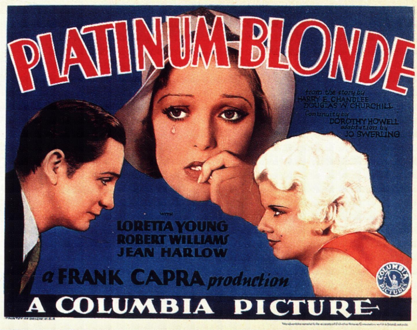 Постер фильма Платиновая блондинка | Platinum Blonde