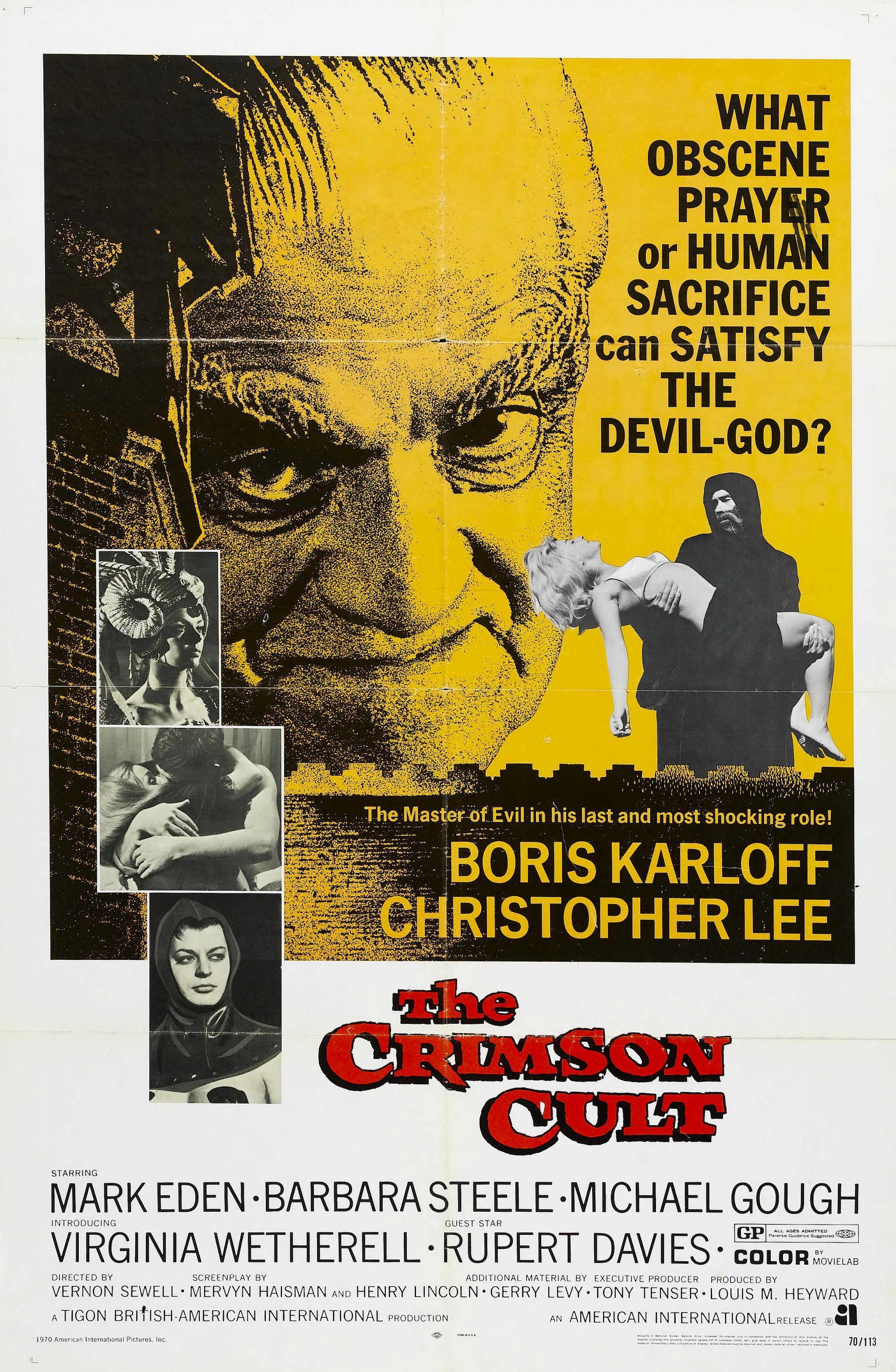 Постер фильма Проклятие темно-красного алтаря | Curse of the Crimson Altar