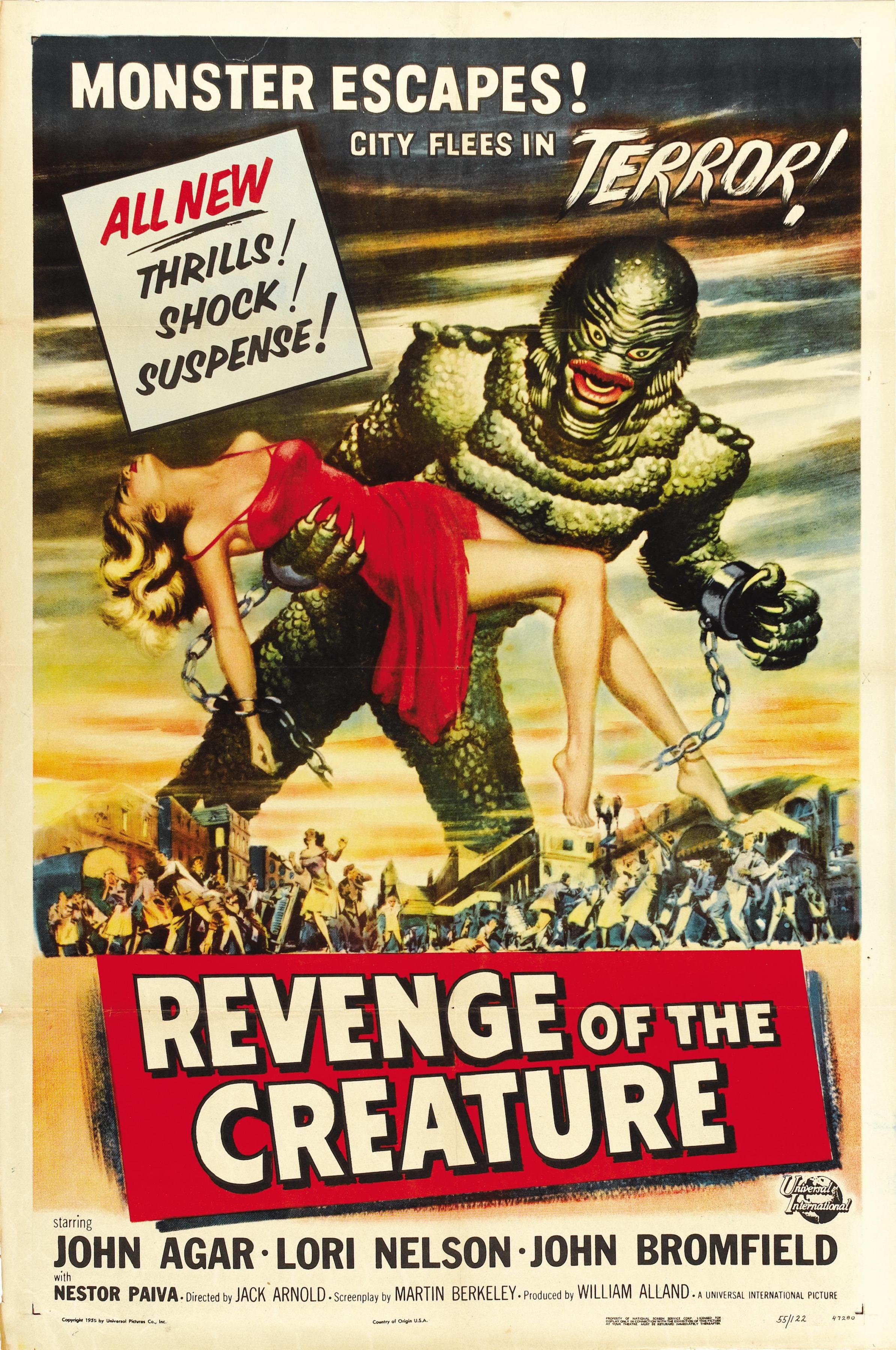 Постер фильма Месть твари | Revenge of the Creature