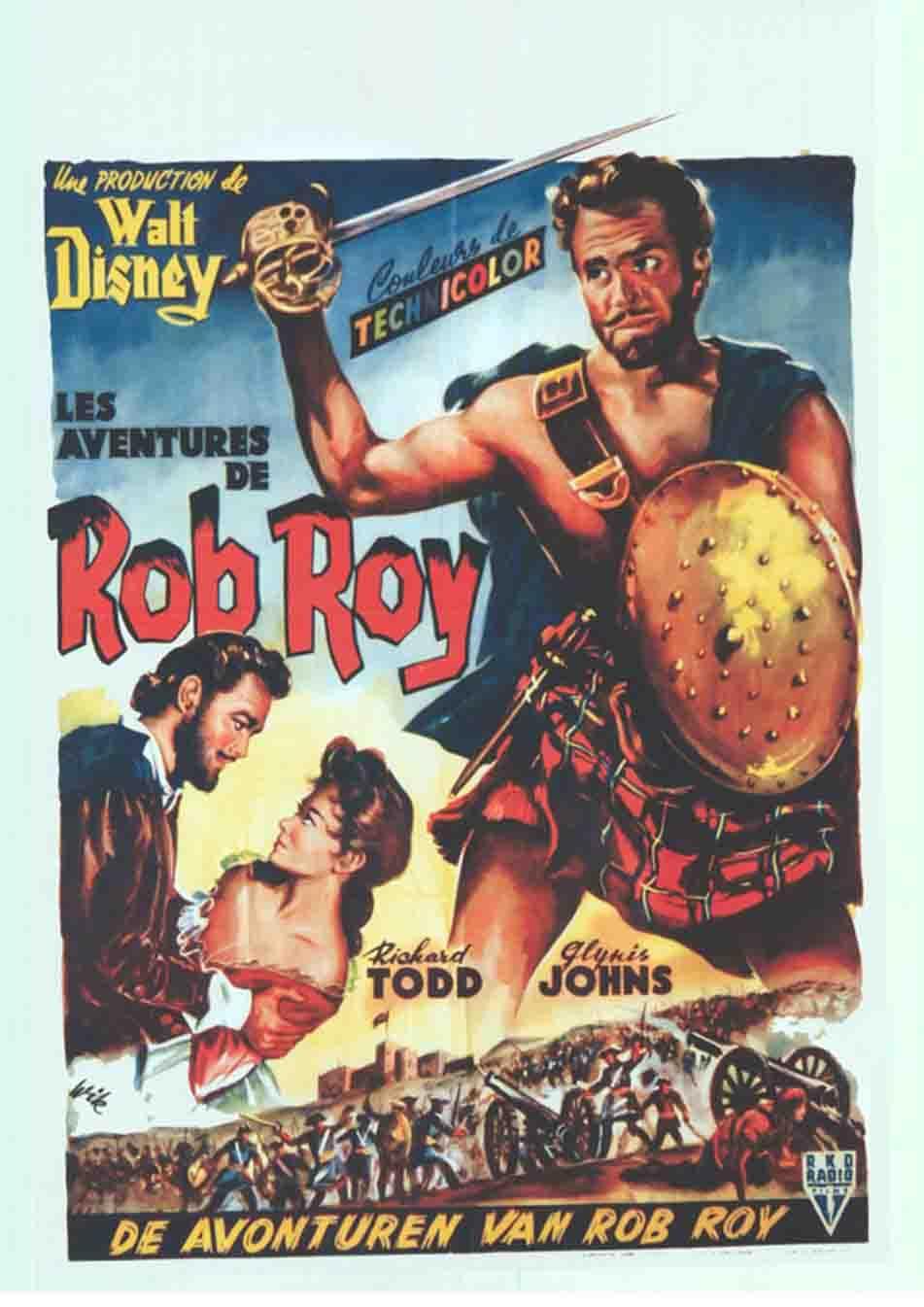 Постер фильма Rob Roy: The Highland Rogue